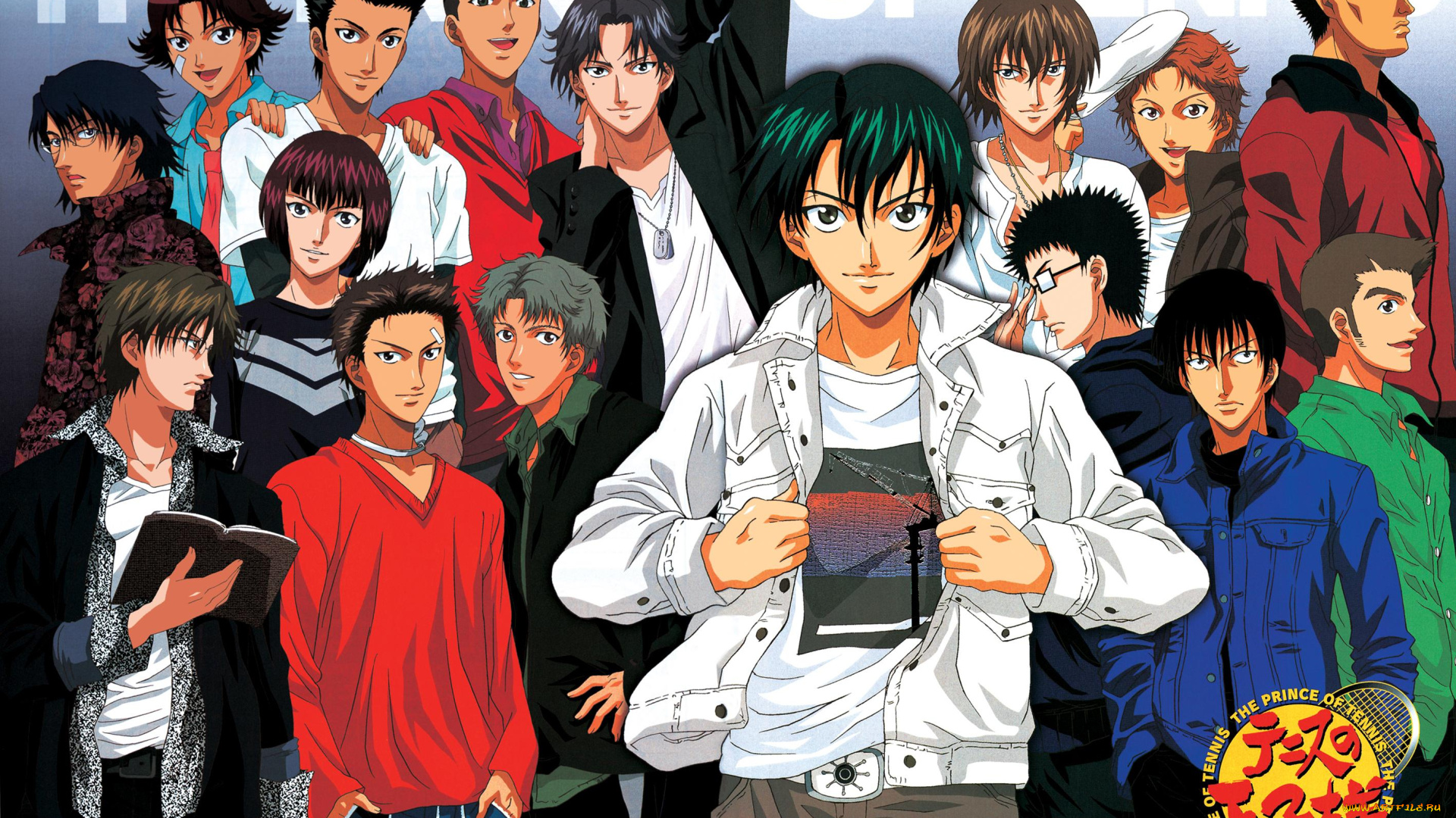 аниме, prince, of, tennis, парни, prince, of, tennis