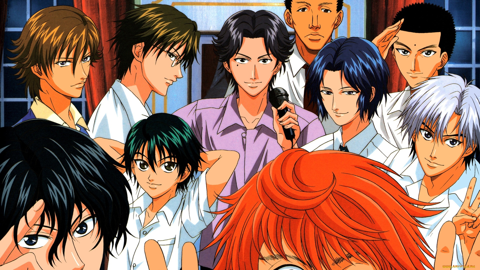 аниме, prince, of, tennis, prince, of, tennis, парни