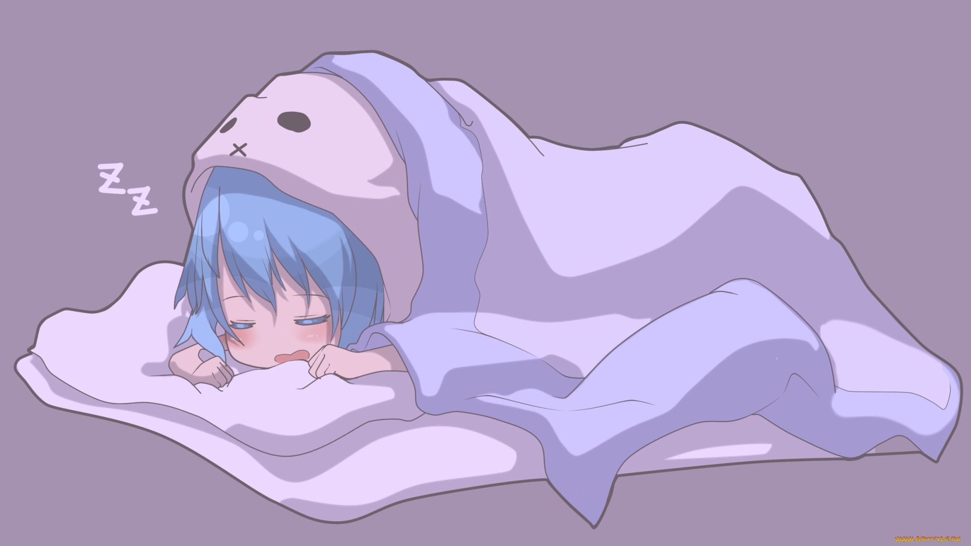 аниме, unknown, , другое, спит