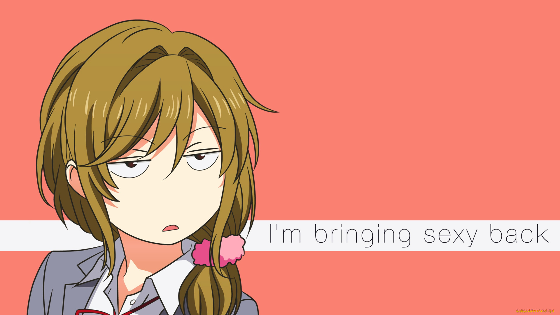 gekkan, shoujo, nozaki-kun, аниме, фон, взгляд, девушка