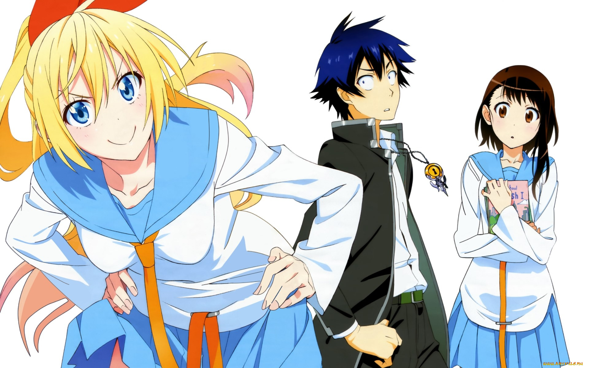 аниме, nisekoi, персонажи