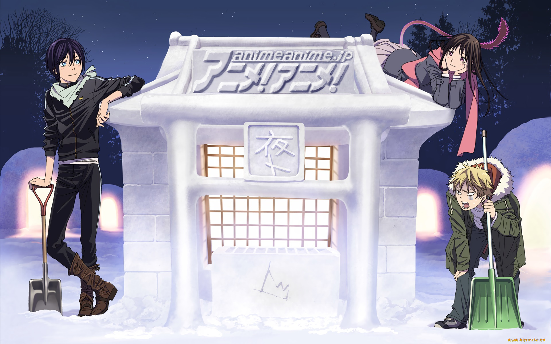 noragami, аниме, персонажи