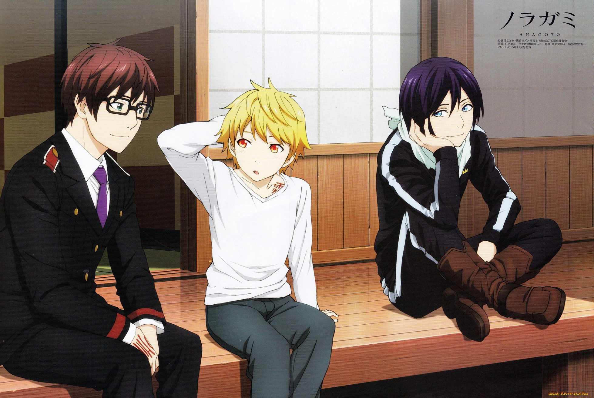 noragami, аниме, персонажи