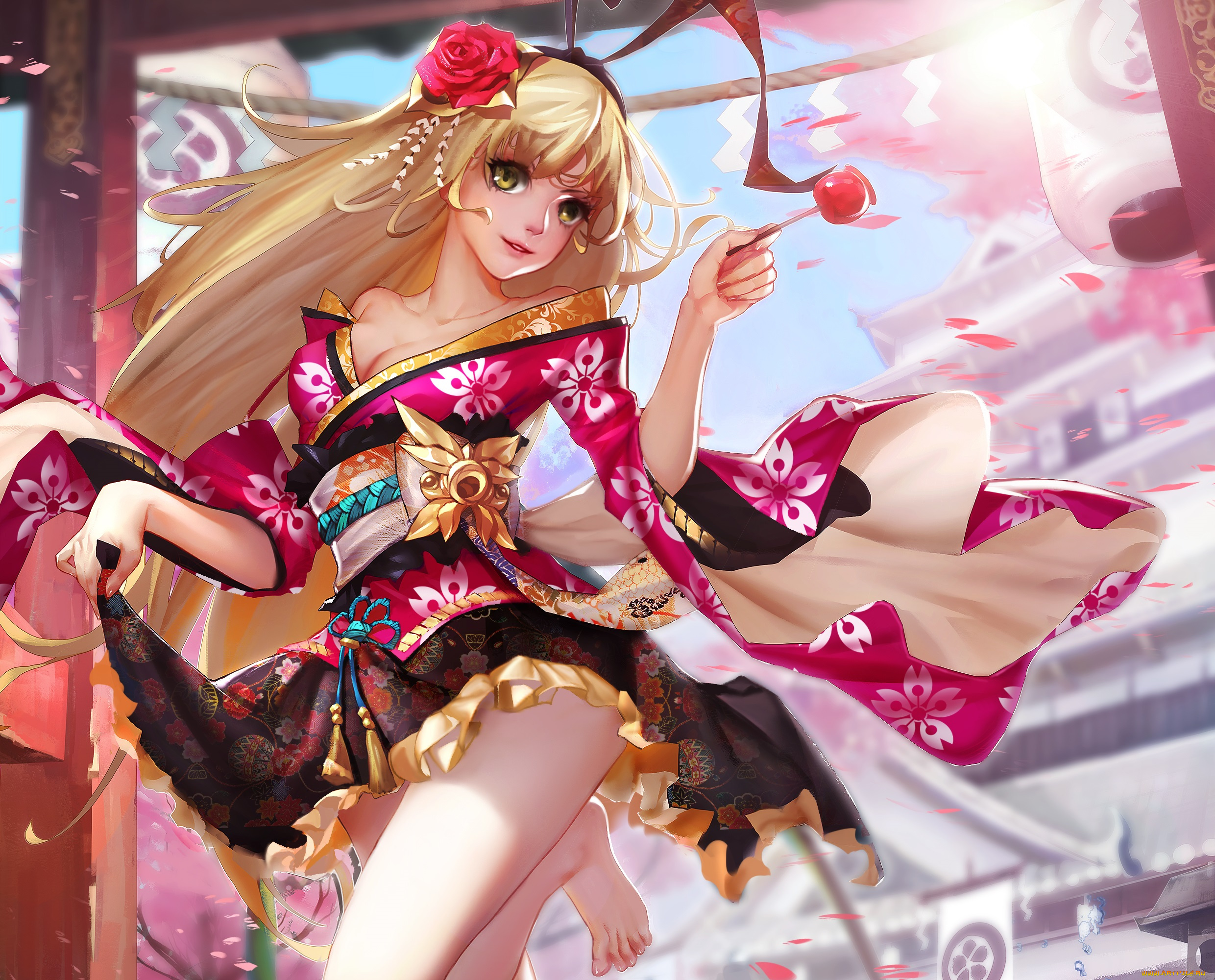 аниме, kantai, collection, девушка