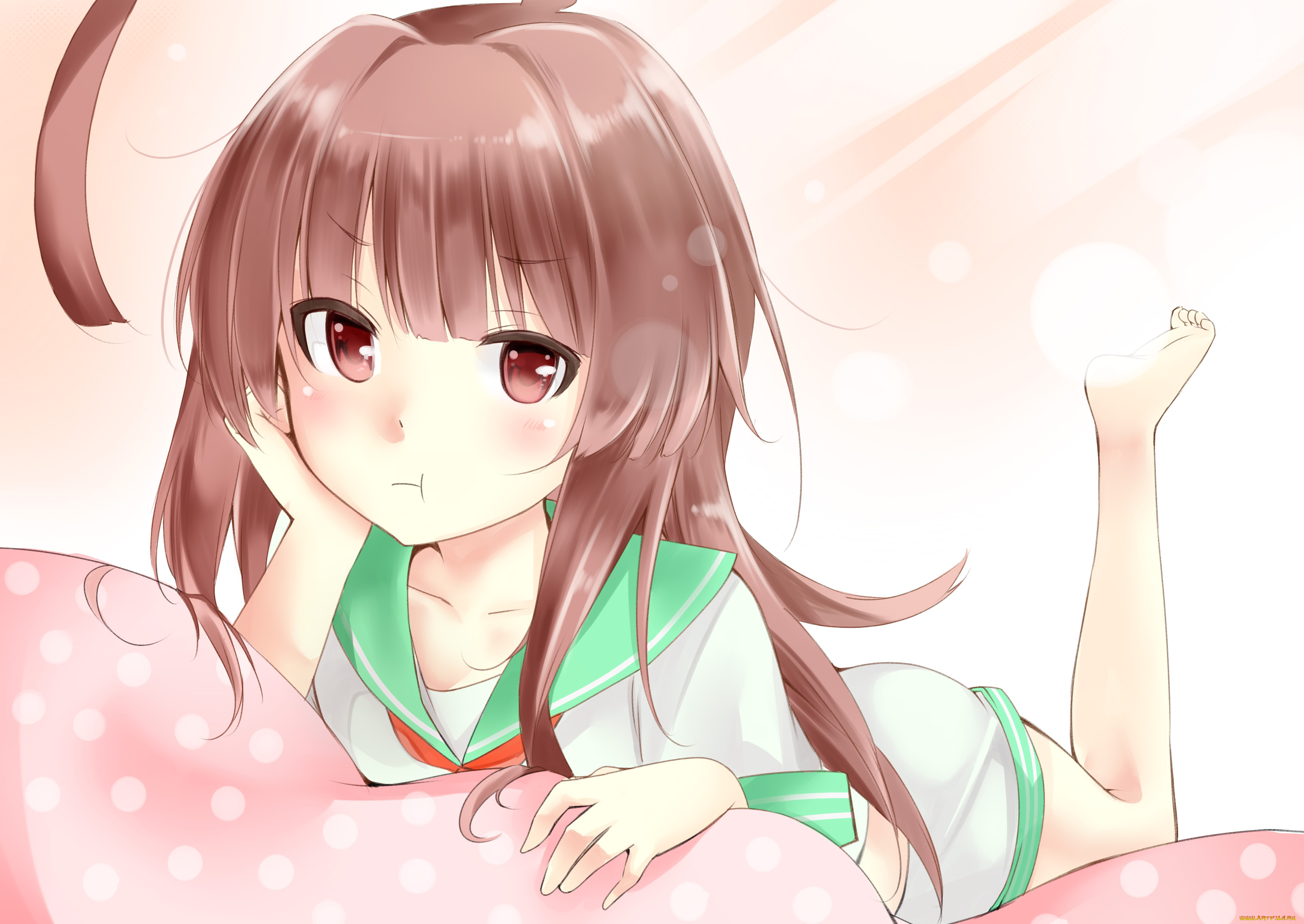 аниме, kantai, collection, kuma