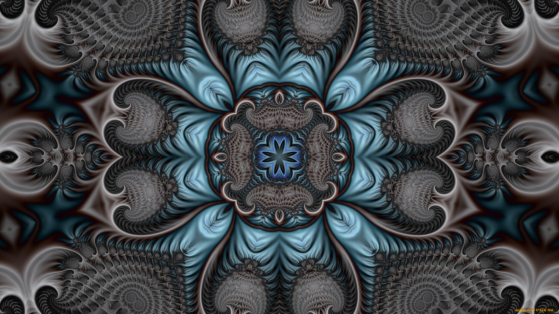 3д, графика, фракталы, , fractal, цвета, узор, фон