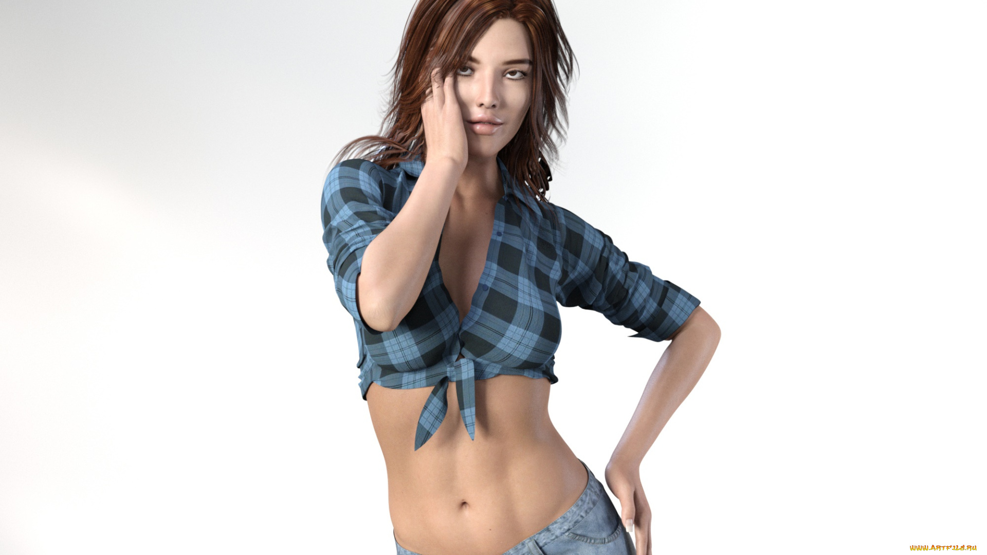 3д, графика, люди, , people, фон, взгляд, девушка