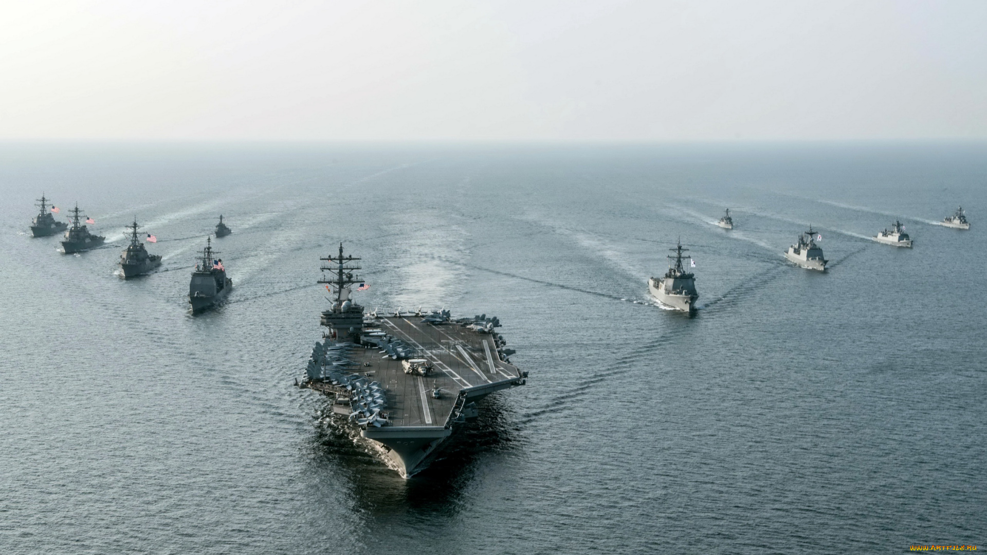 корабли, авианосцы, , вертолётоносцы, флот, армия, оружие, uss, ronald, reagan