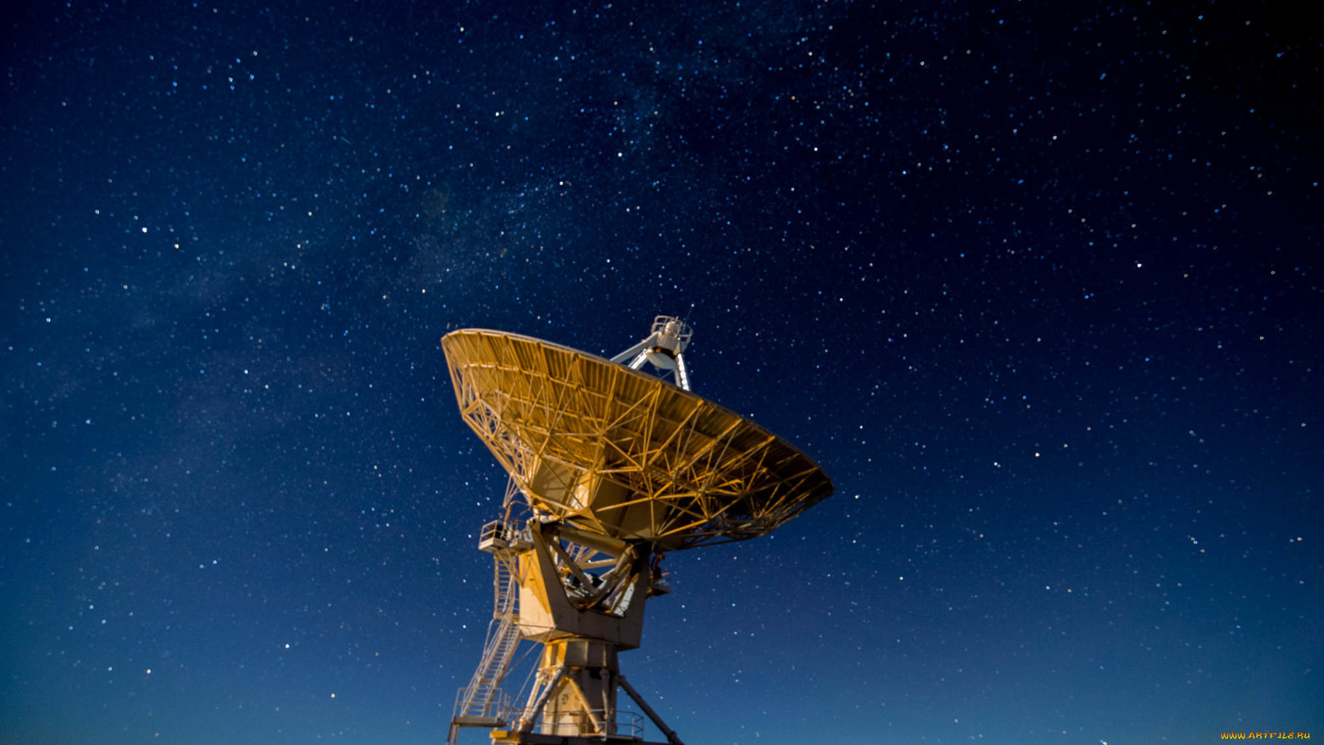 космос, разное, другое, соединенные, штаты, звезды, холмы, антенна, силуэт, нью-мексико, млечный, путь, very, large, array