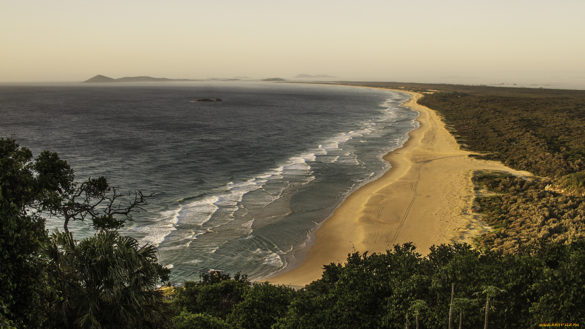 природа, побережье, берег, море