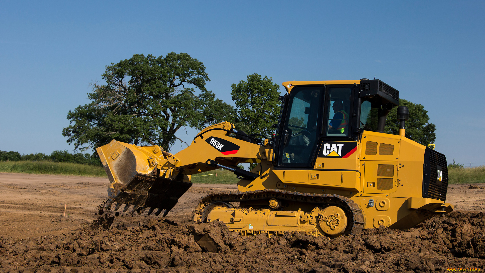 техника, бульдозеры, caterpillar
