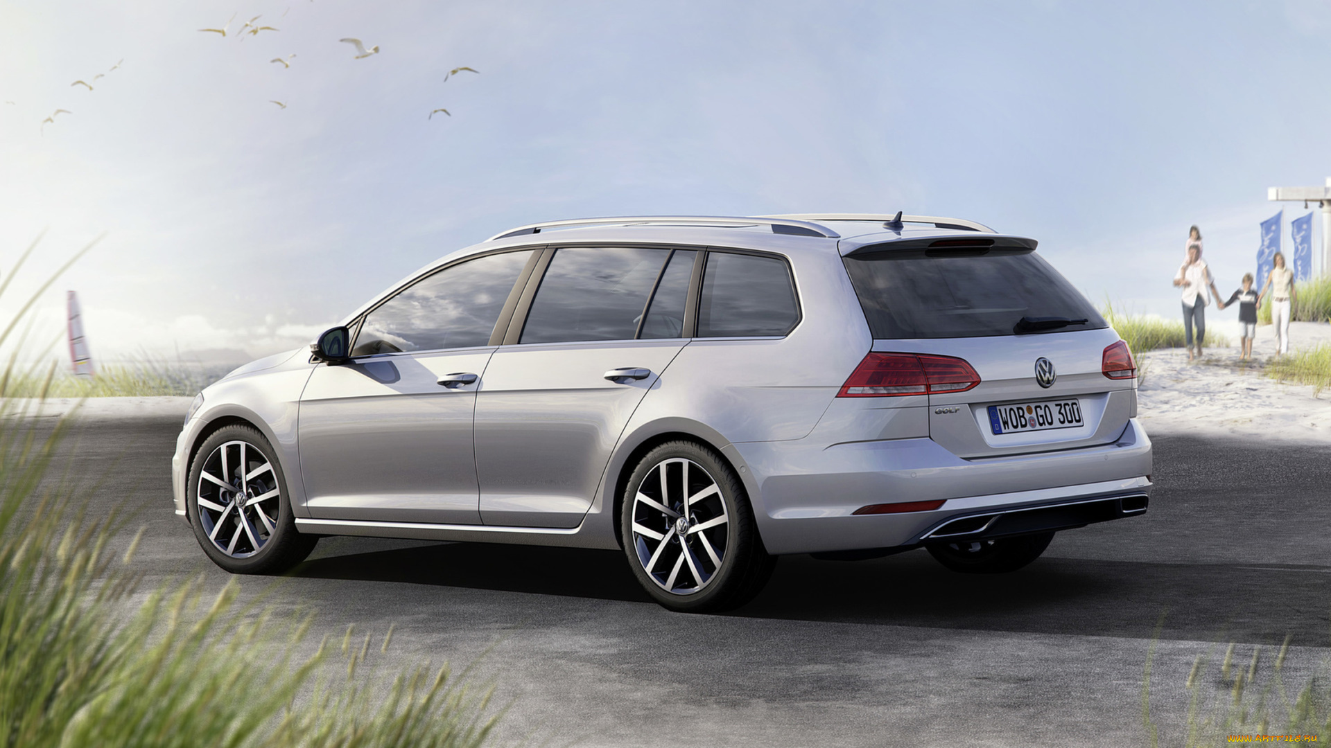 volkswagen, golf, 7, variant, facelift, 2017, автомобили, volkswagen, golf, 7, variant, facelift, 2017