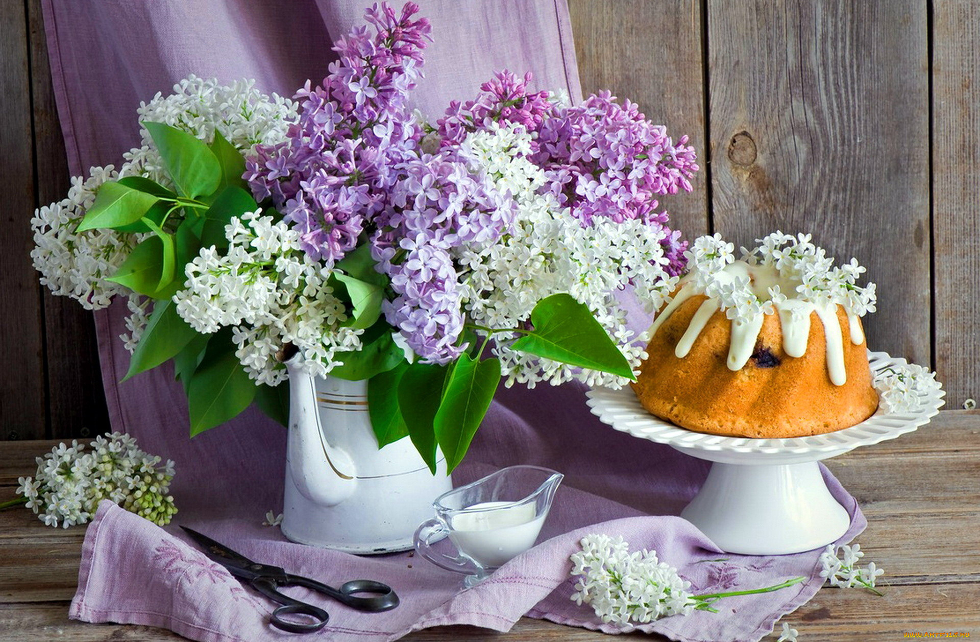 еда, пирожные, , кексы, , печенье, молоко, кекс, сирень