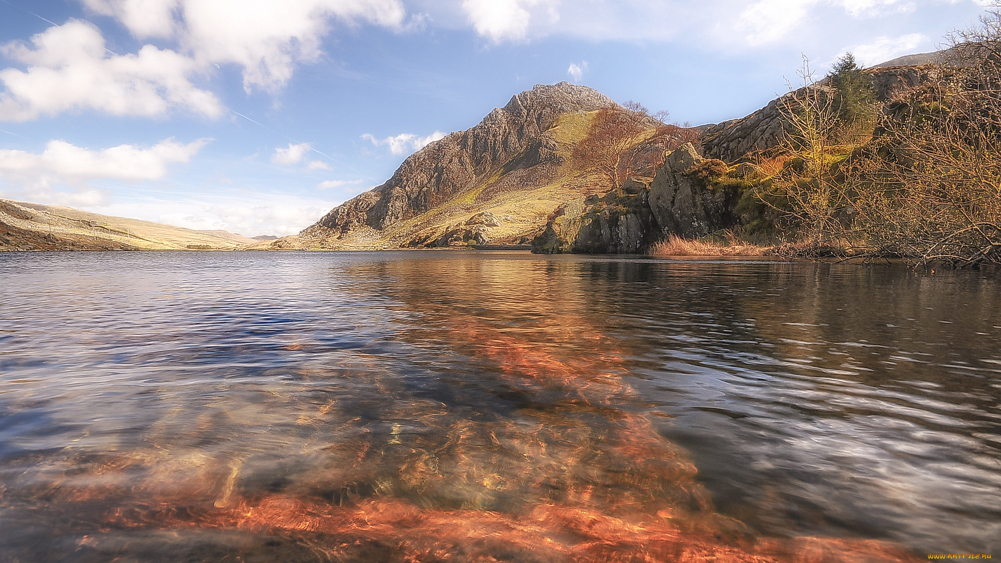 природа, реки, озера, простор