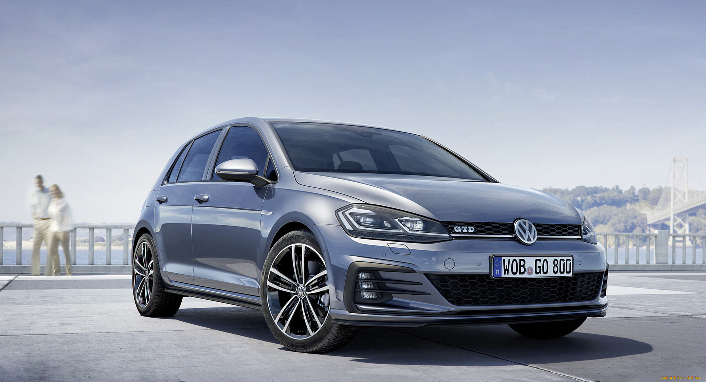 volkswagen, golf, 7, gtd, facelift, 2017, автомобили, volkswagen, facelift, golf, gtd, 7, 2017