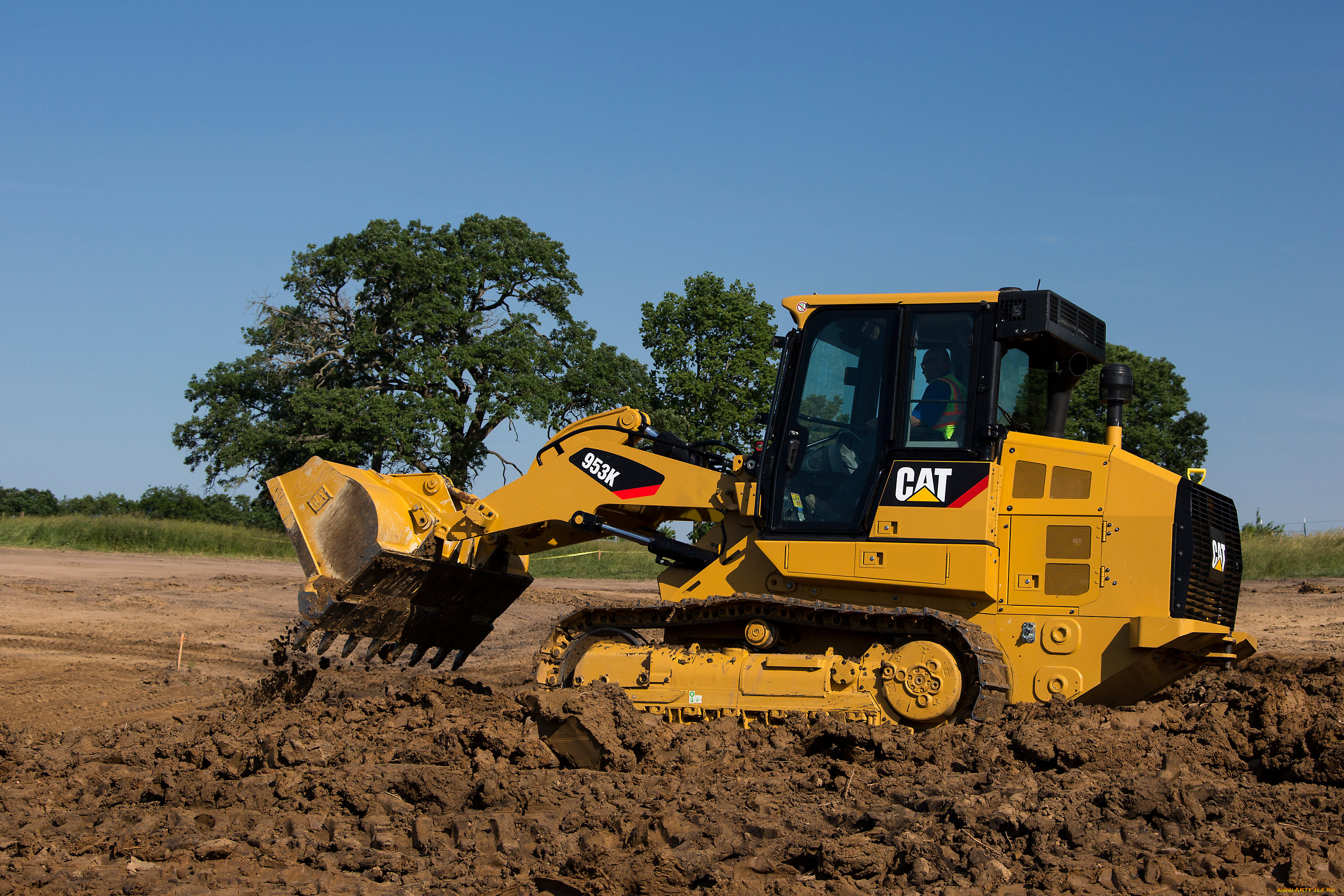 техника, бульдозеры, caterpillar