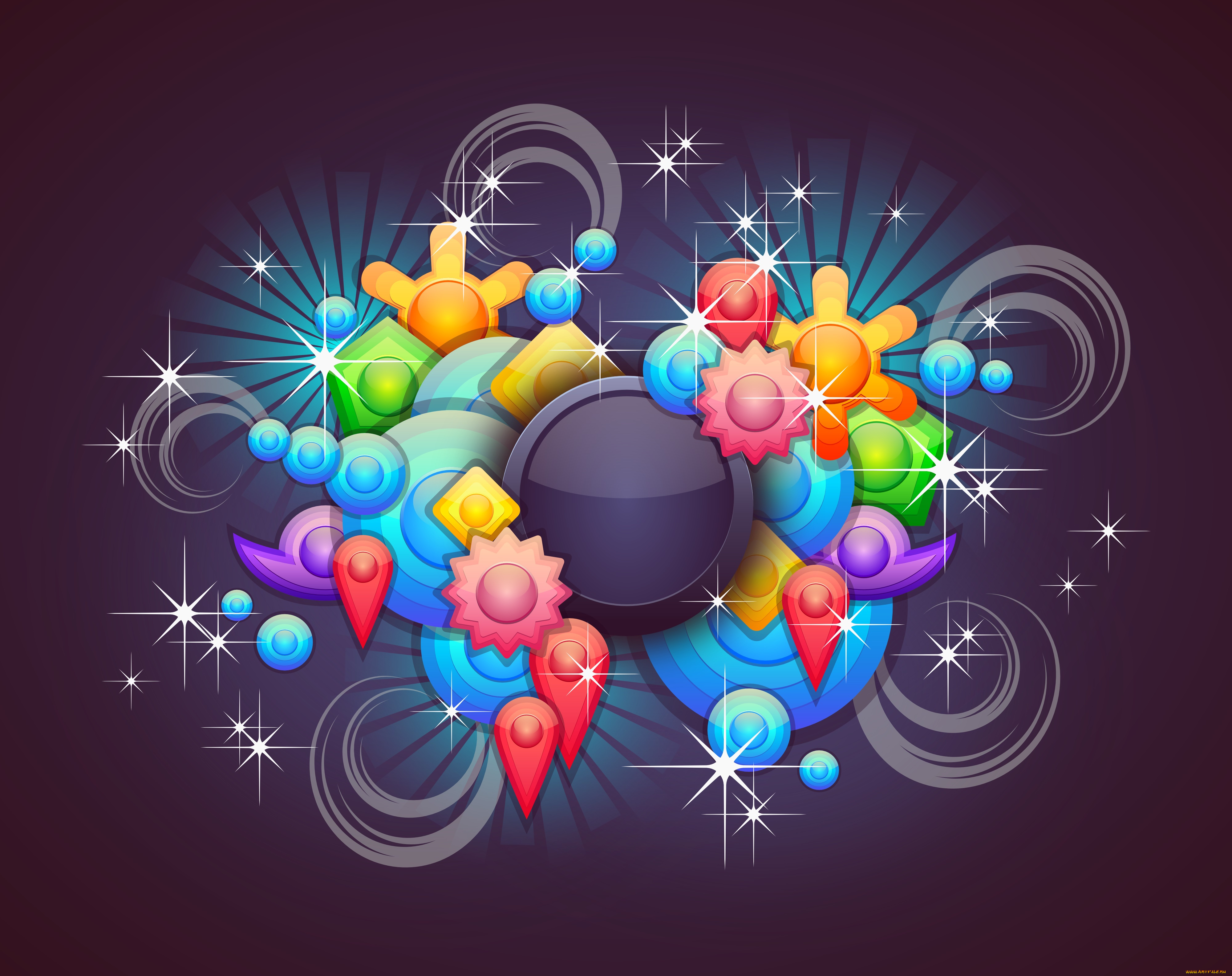 векторная, графика, графика, , graphics, цвета, фон, узор