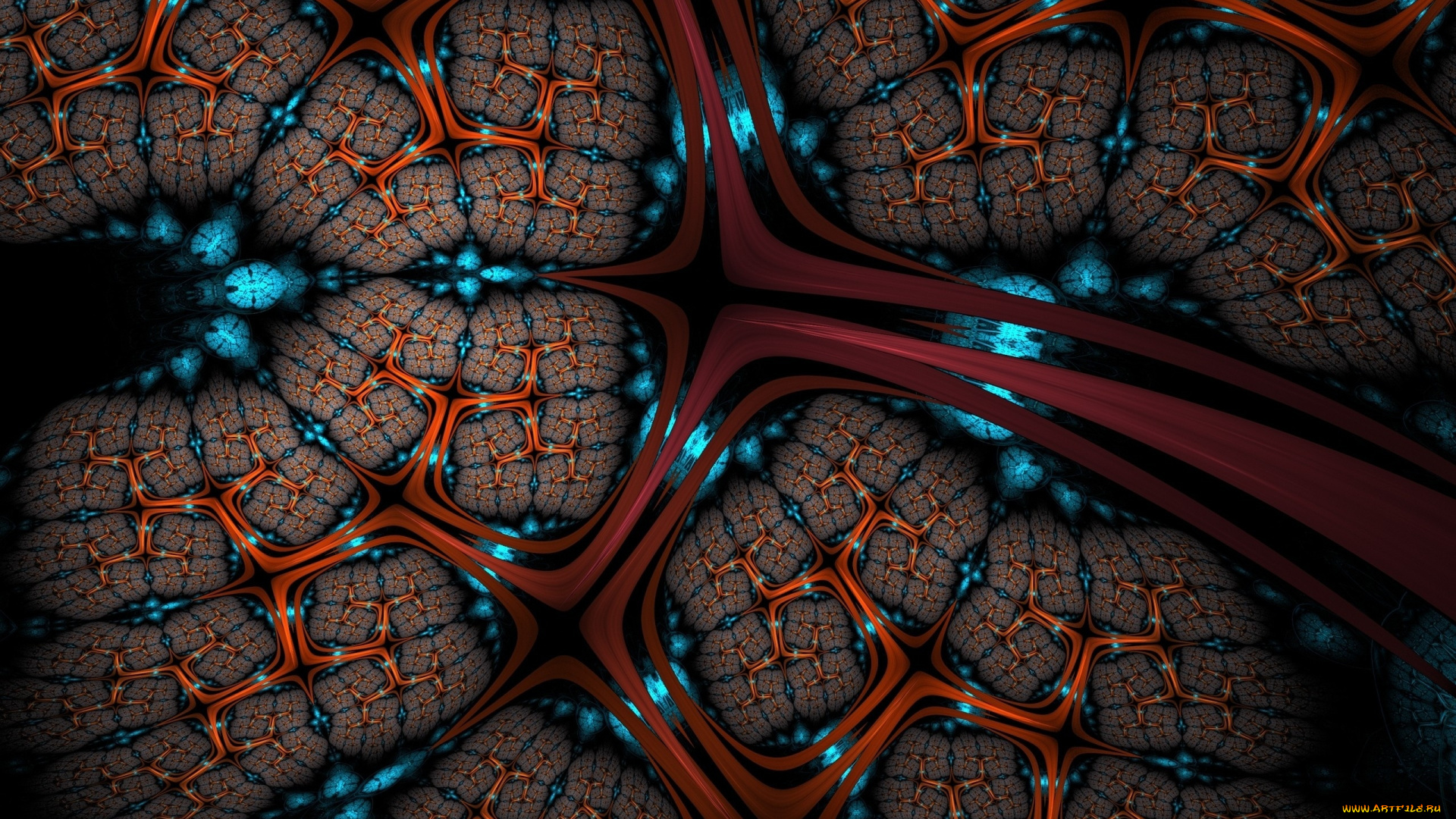 3д, графика, фракталы, , fractal, узор, фон, цвета