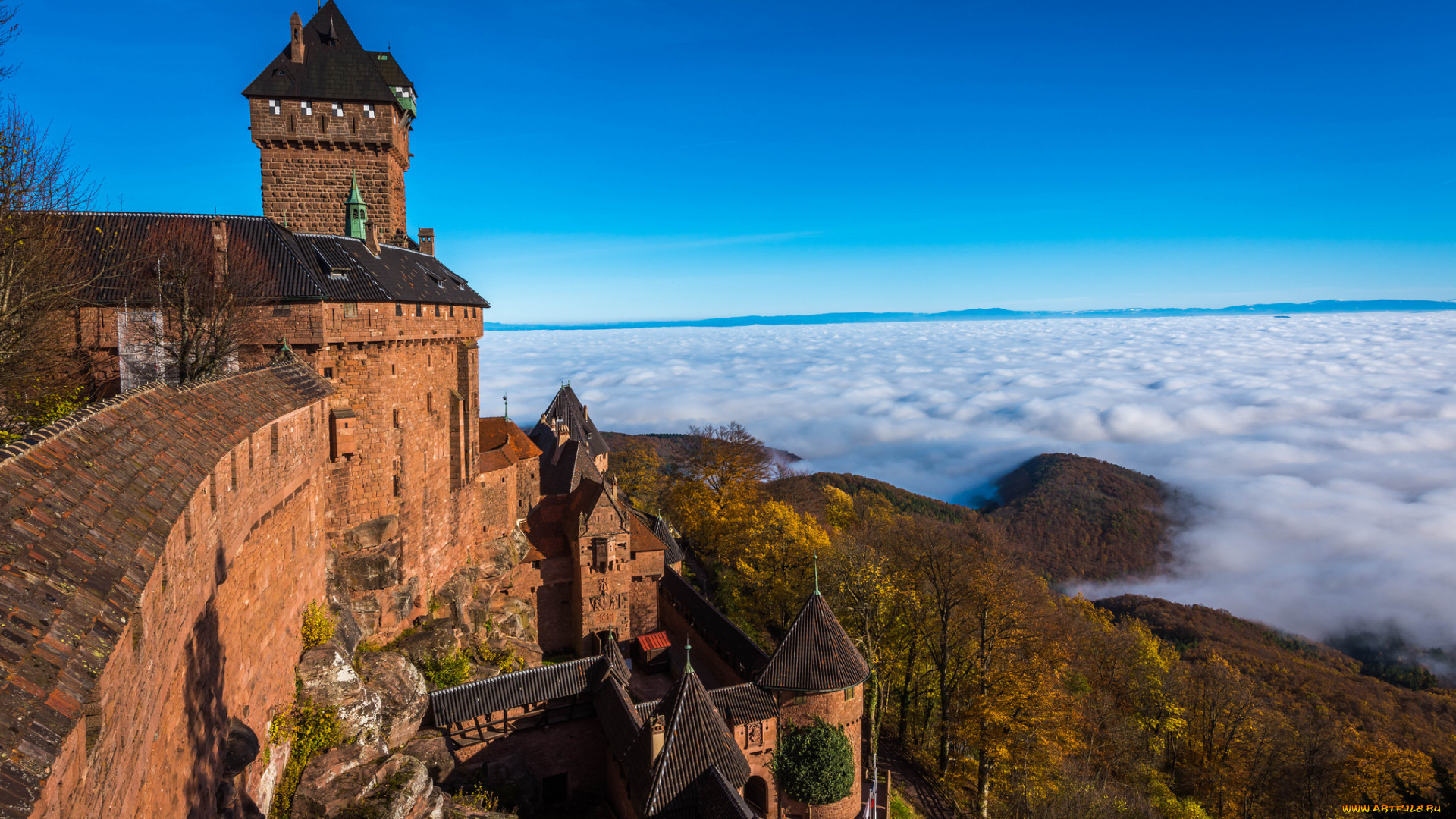 города, -, панорамы, простор