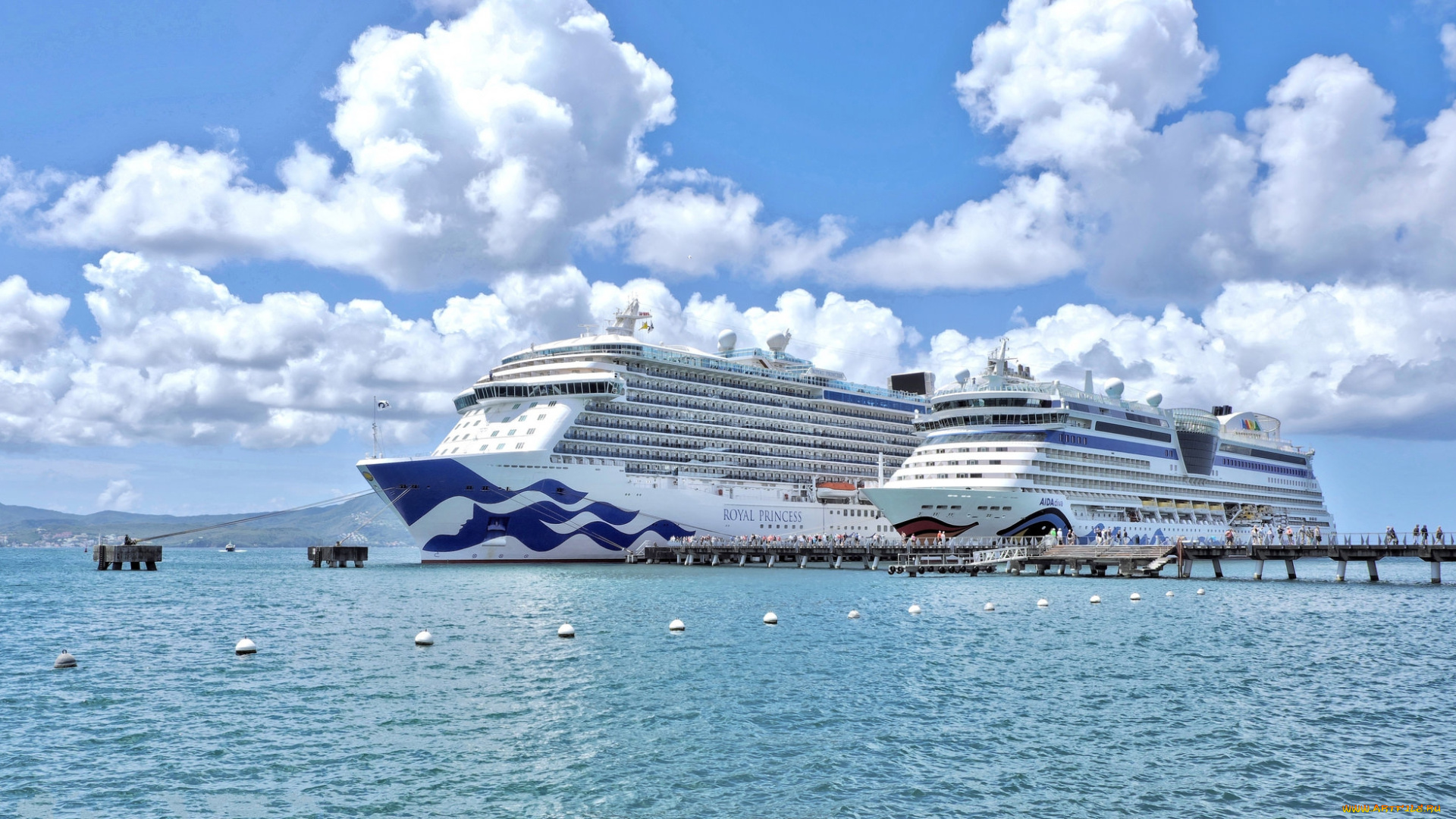 корабли, лайнеры, круиз, лайнер