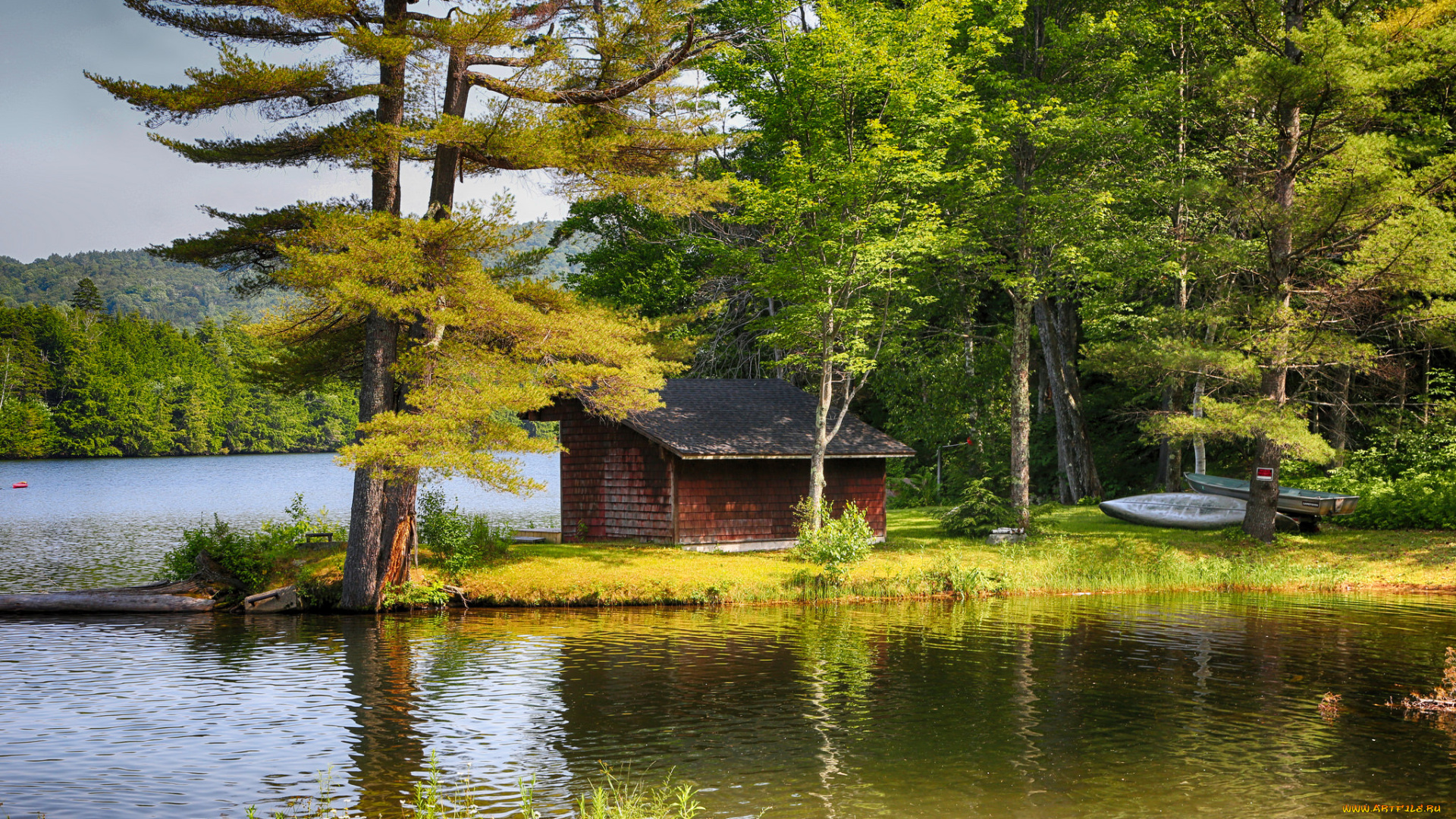 природа, реки, озера, простор