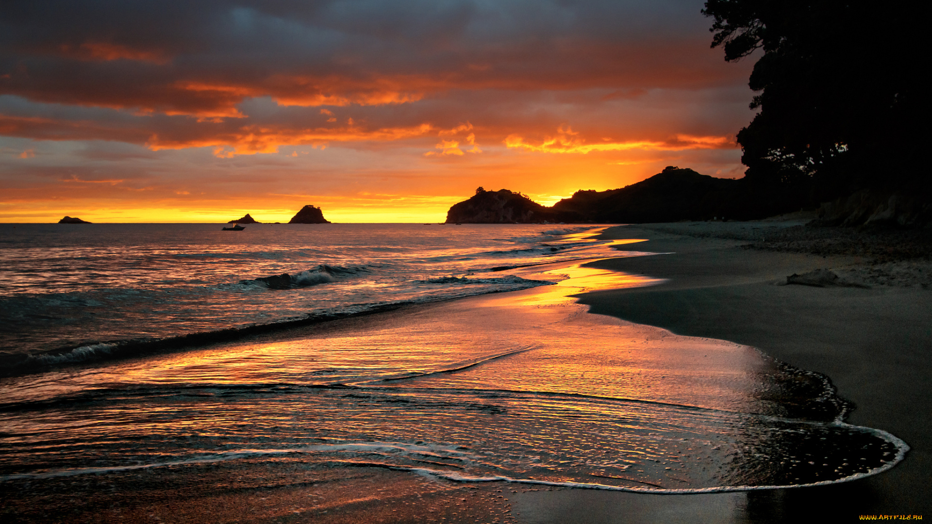 природа, восходы, закаты, простор