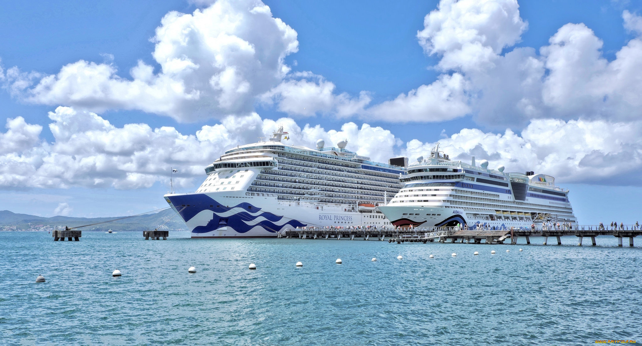 корабли, лайнеры, круиз, лайнер