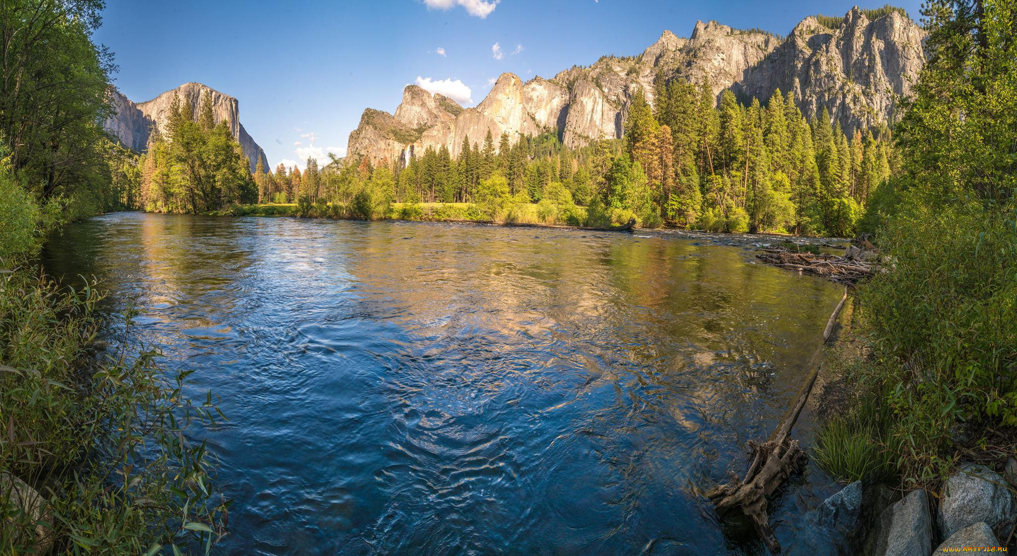 природа, реки, озера, простор