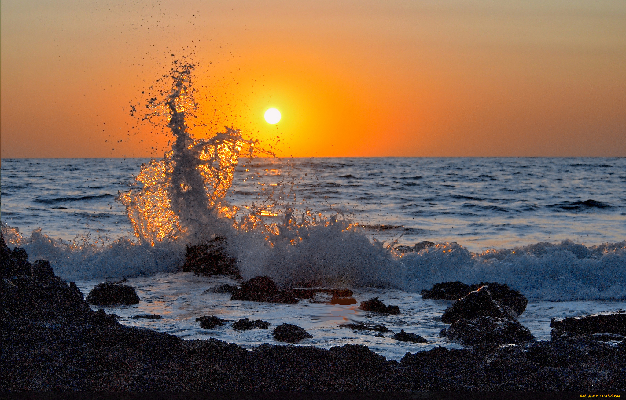 природа, восходы, закаты, простор