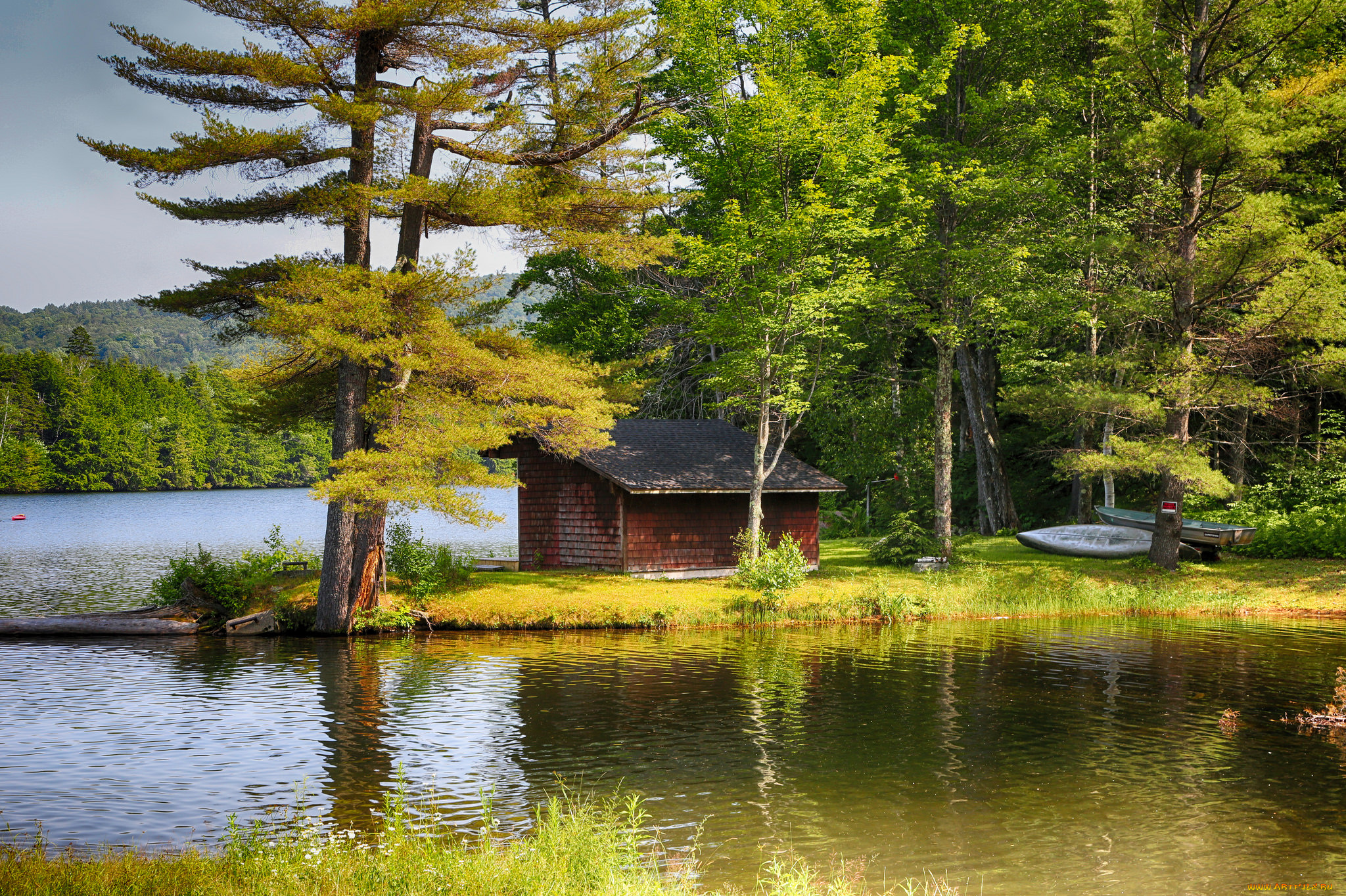 природа, реки, озера, простор