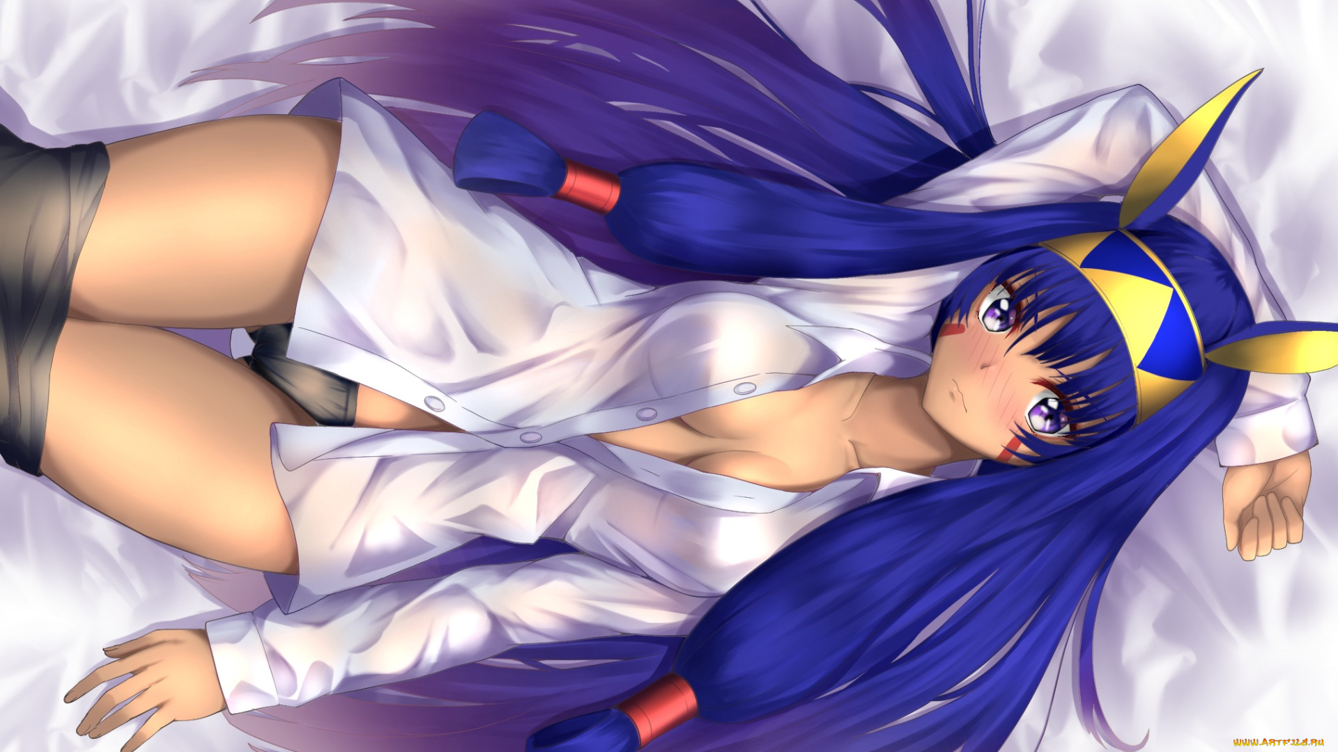 аниме, fate, stay, night, , grand, order, , apocrypha, девушка, фон, взгляд