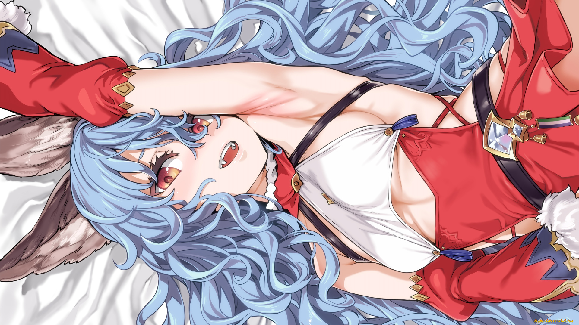 аниме, granblue, fantasy, девушка