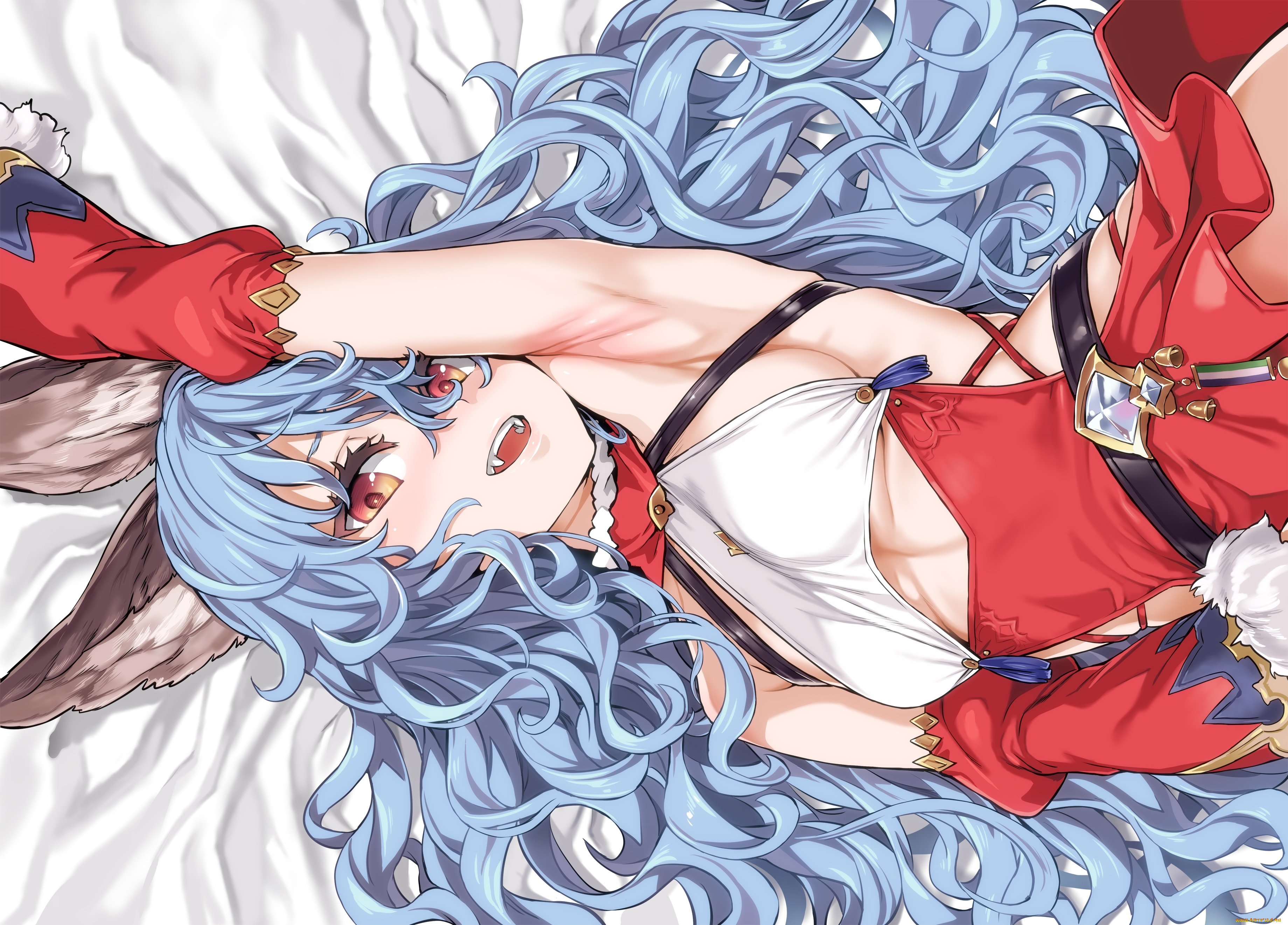 аниме, granblue, fantasy, девушка