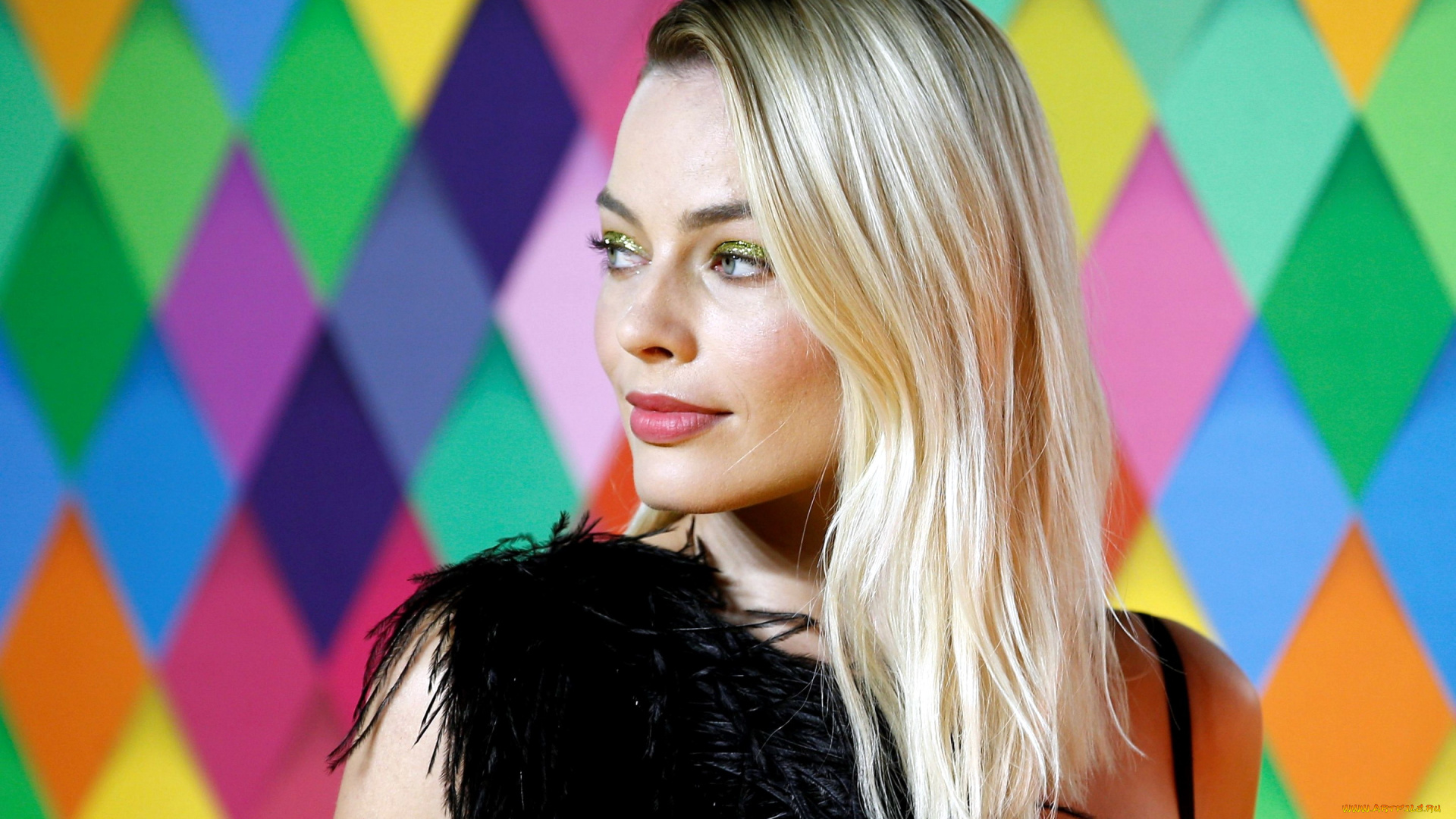 девушки, margot, robbie, профиль