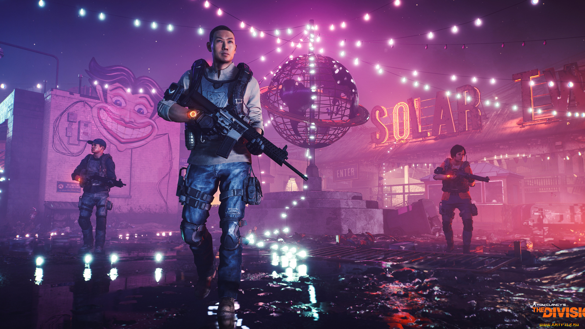 видео, игры, tom, clancy`s, the, division, 2, tom, clancys, the, division, 2