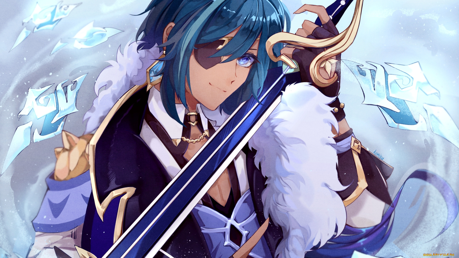 аниме, genshin, impact, genshin, impact