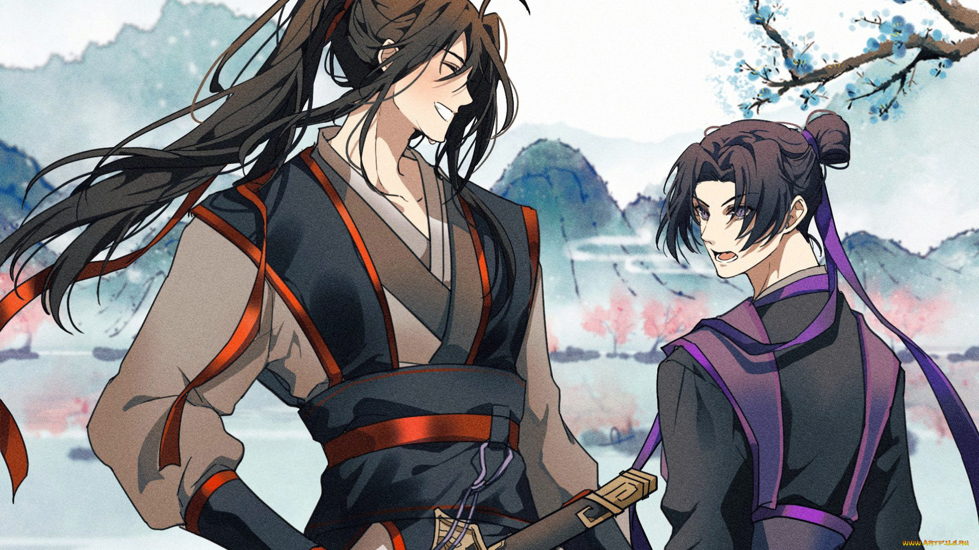 аниме, mo, dao, zu, shi, вэй, усянь, дзян, чэн