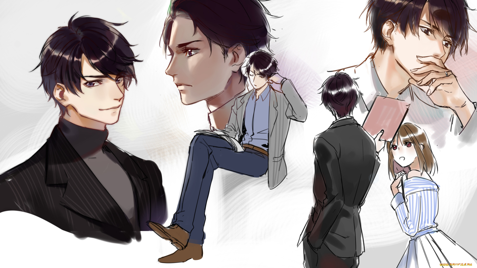 аниме, mr, love, queens, choice, mr, love, queens, choice