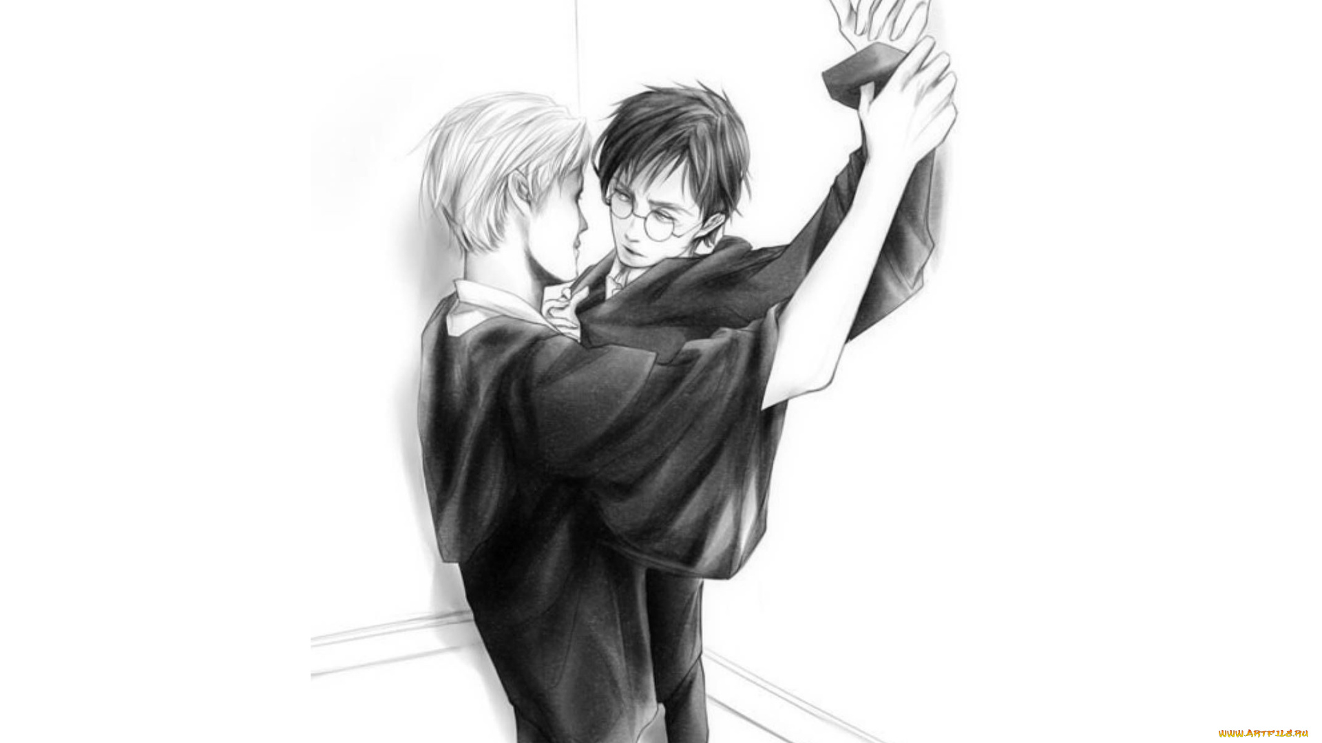 рисованное, кино, , мультфильмы, гарри, поттер, драко, малфой