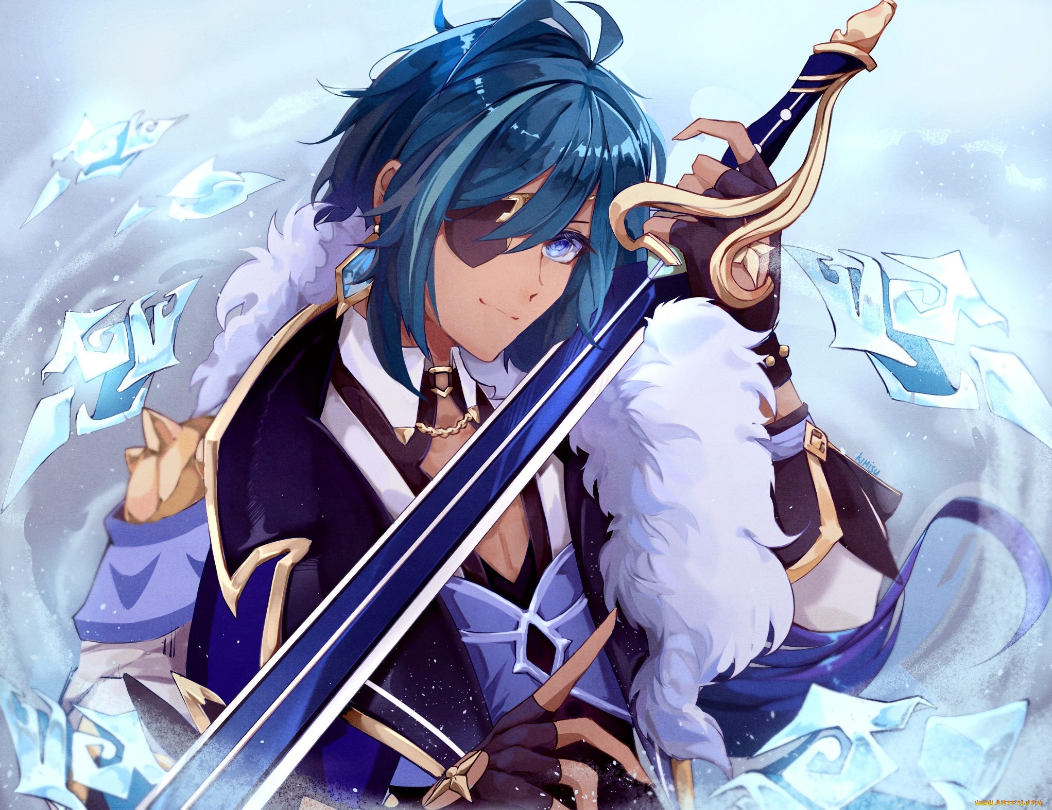 аниме, genshin, impact, genshin, impact