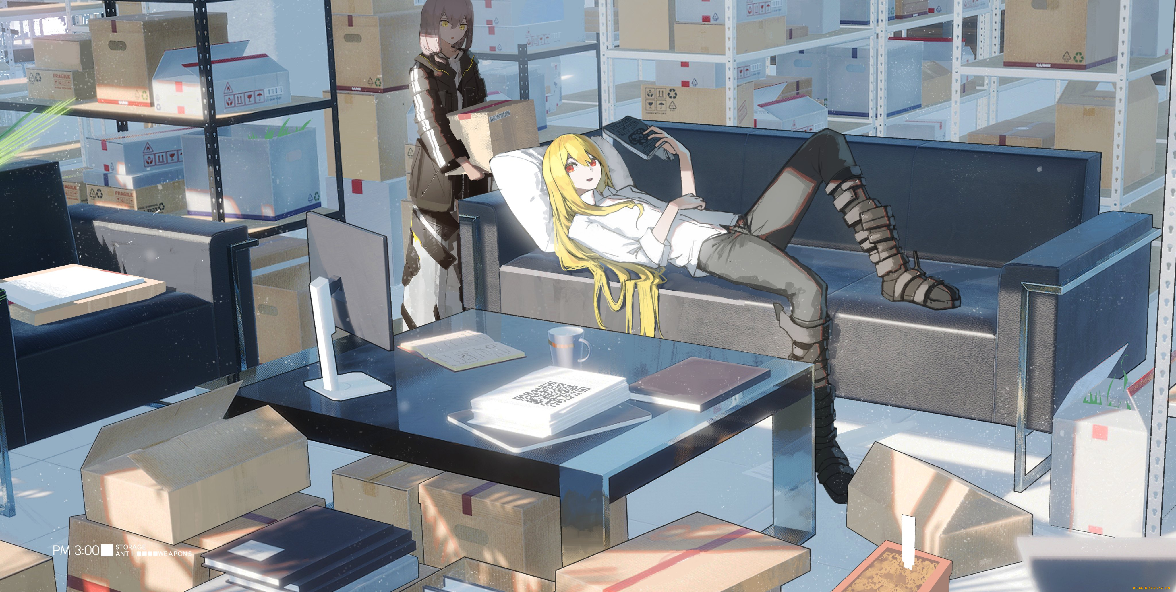 аниме, город, , улицы, , интерьер, , здания, девушка