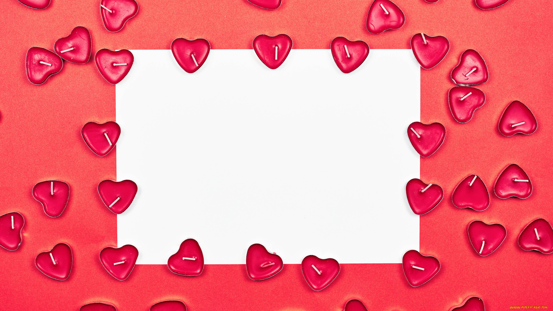 разное, свечи, бумага, сердечки