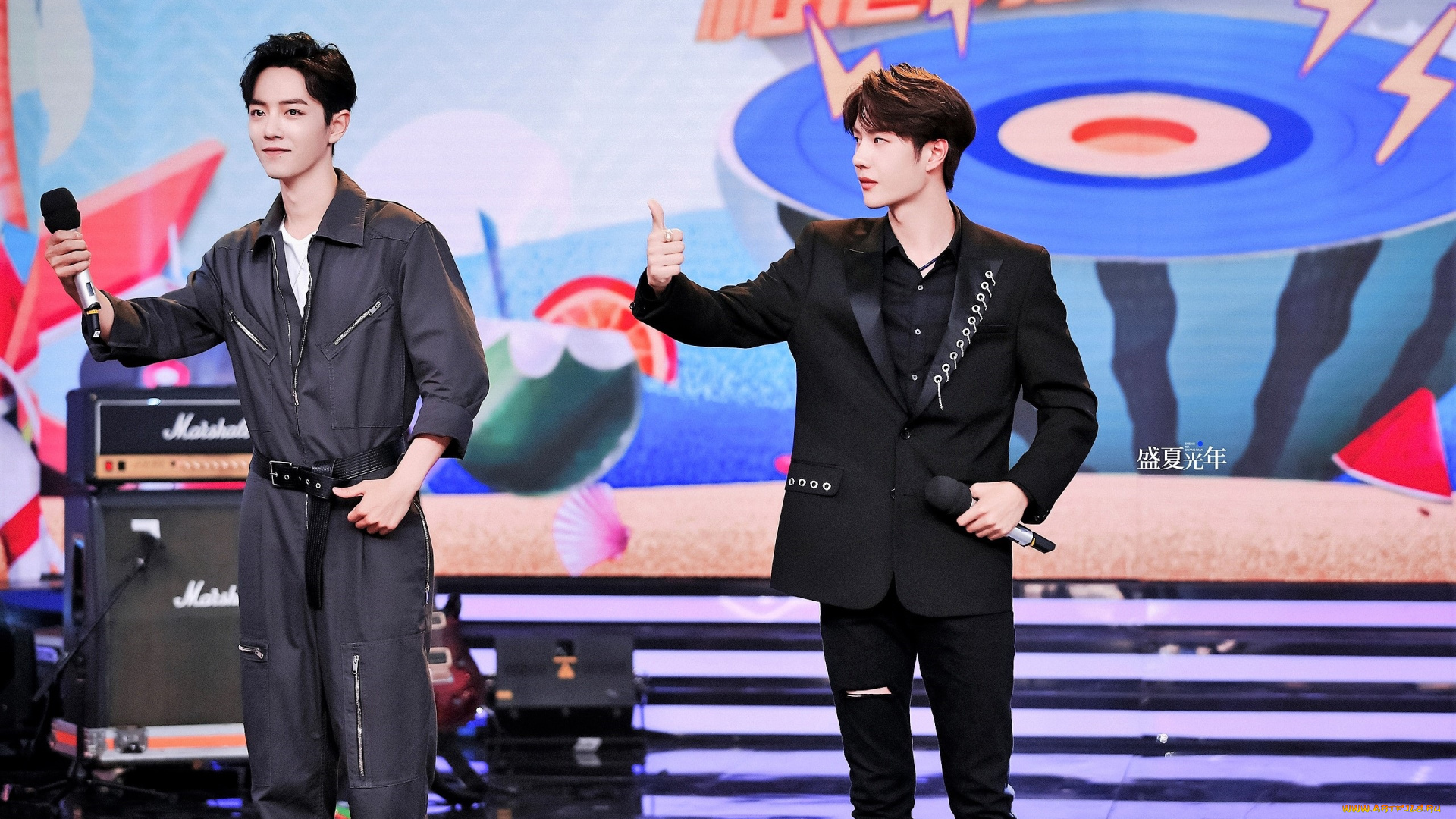 разное, знаменитости, ван, ибо, сяо, чжань, сцена