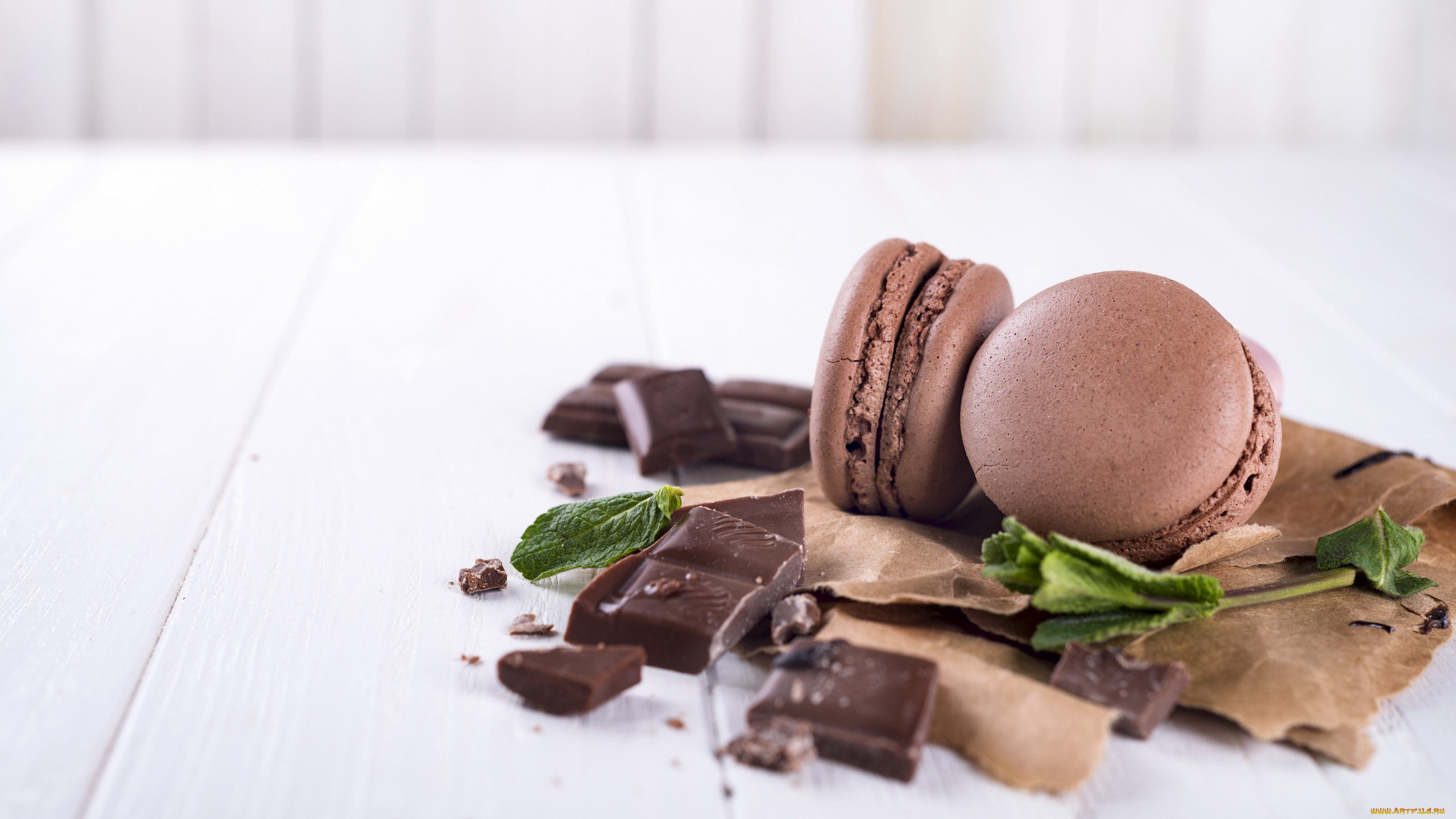 еда, макаруны, лакомство, печенье, шоколад