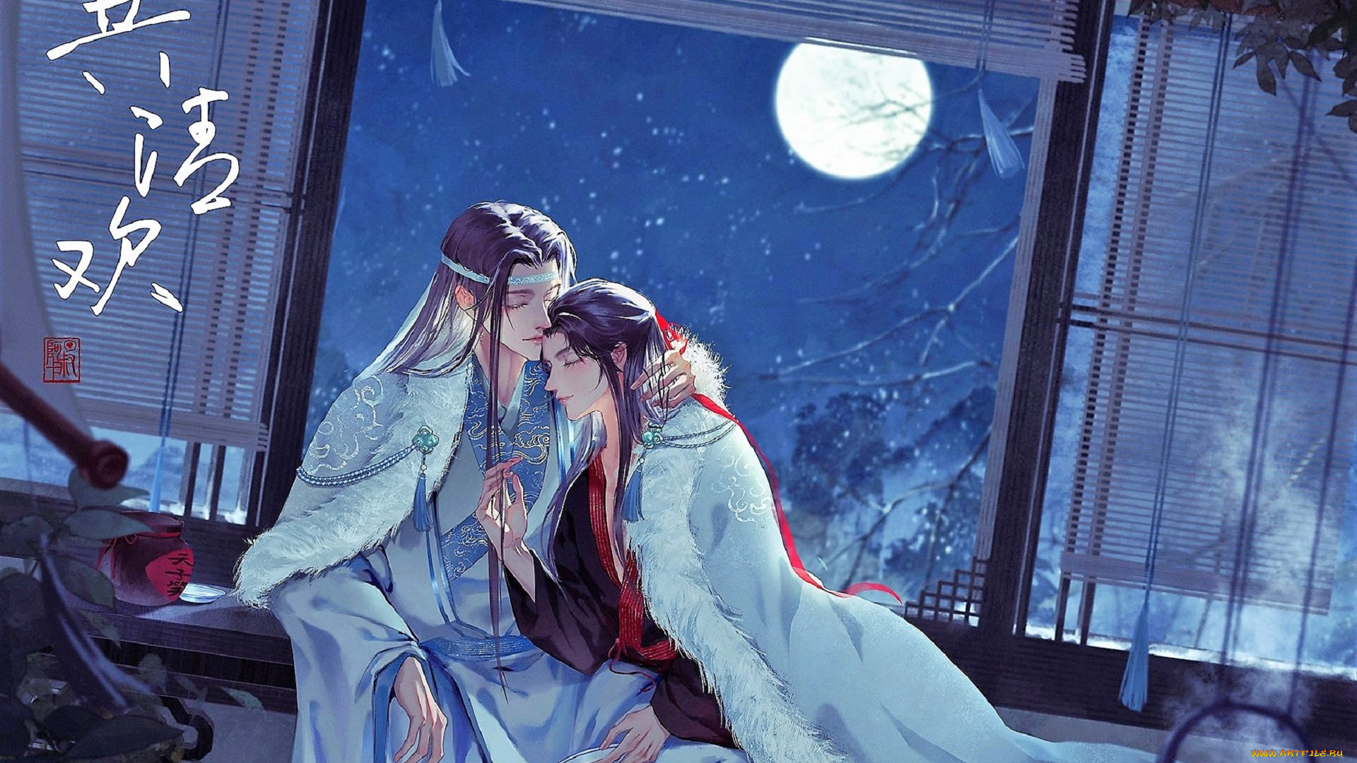 аниме, mo, dao, zu, shi, лань, ванцзы, вэй, усянь