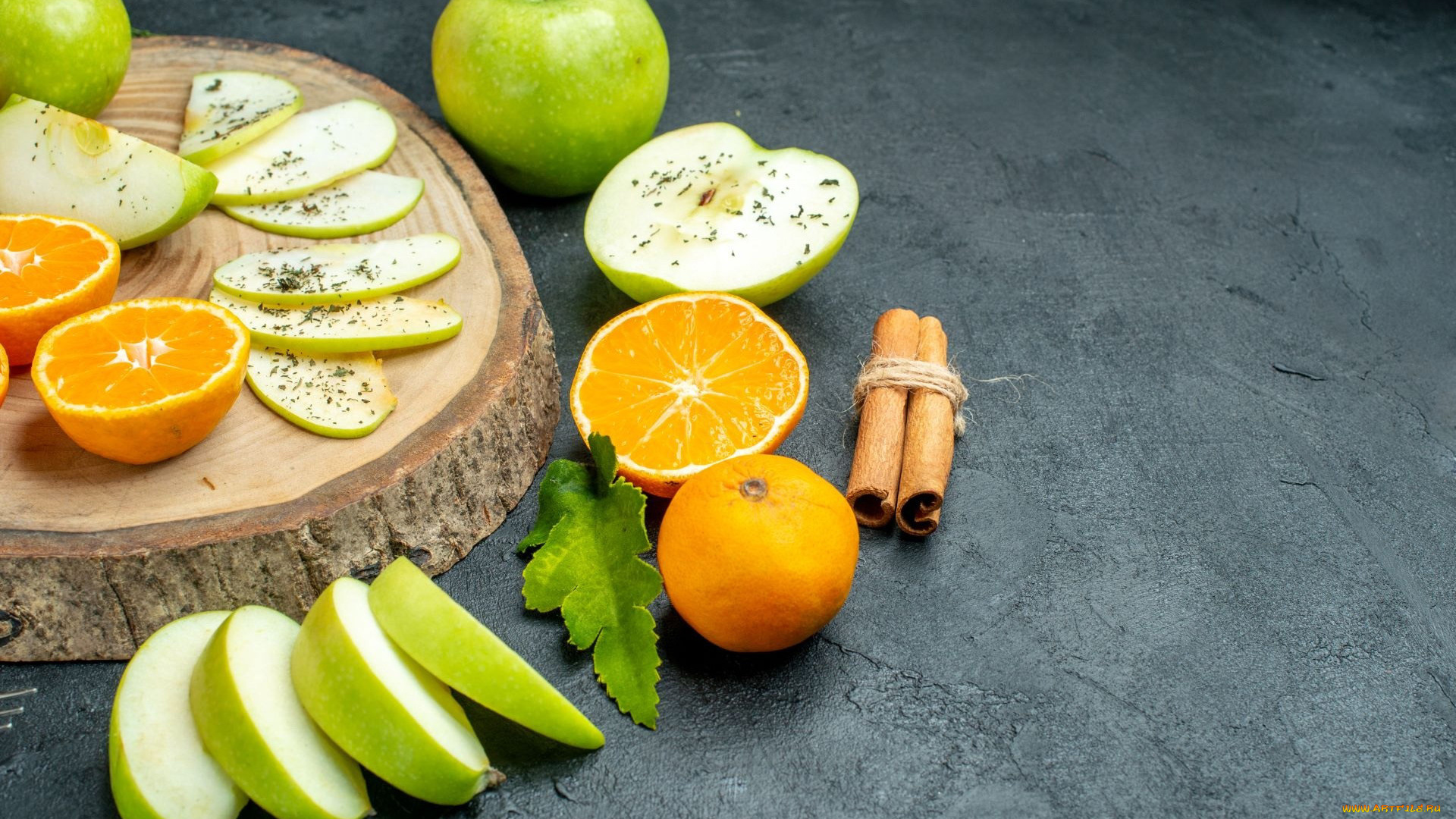 еда, фрукты, , ягоды, корица, яблоки, апельсины