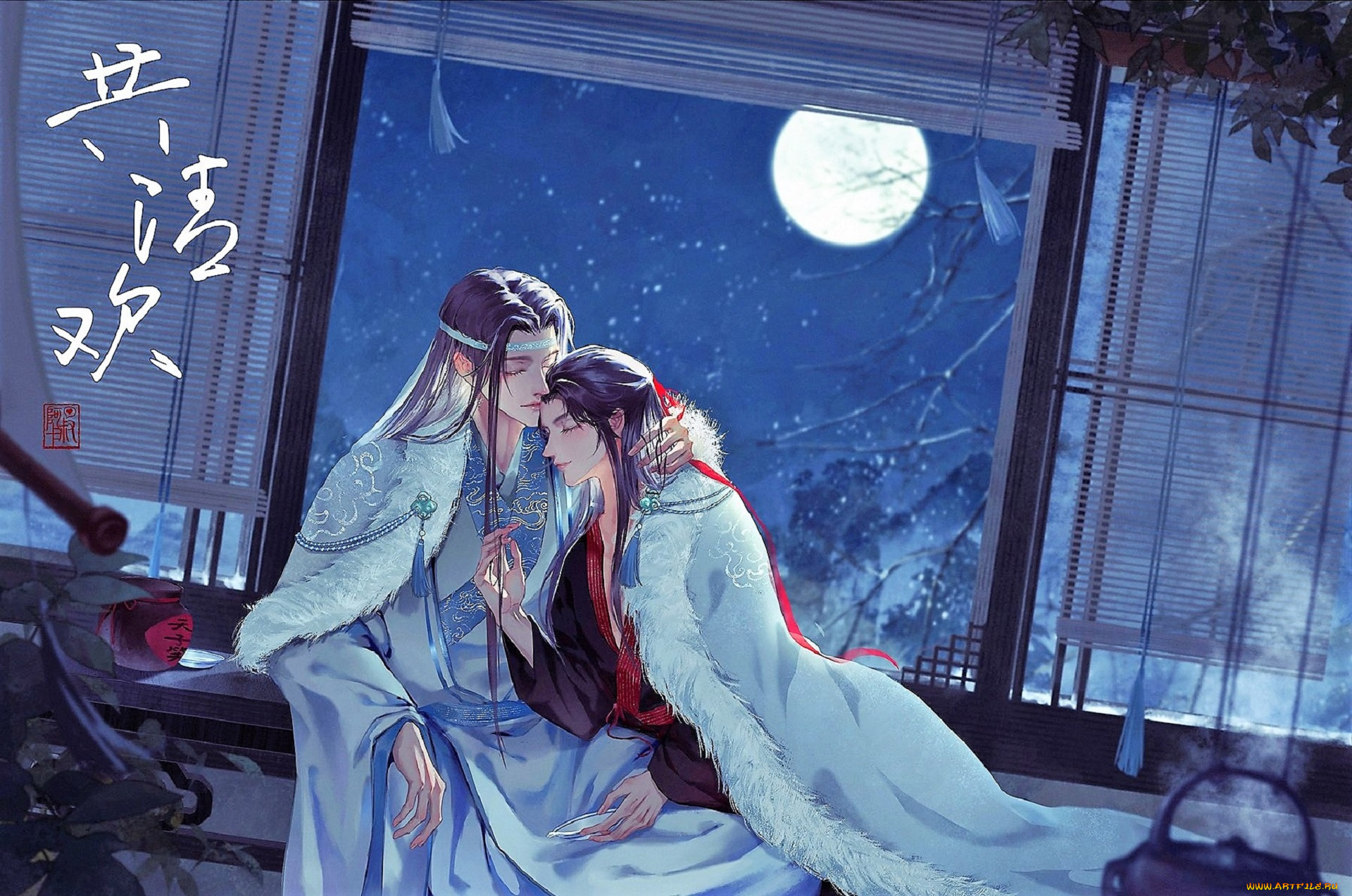 аниме, mo, dao, zu, shi, лань, ванцзы, вэй, усянь