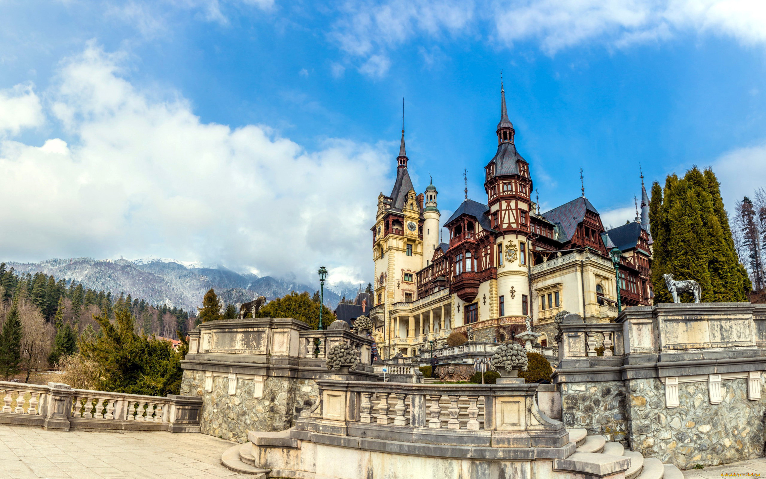 peles, castle, prahova, county, romania, города, замок, пелеш, , румыния, peles, castle, prahova, county