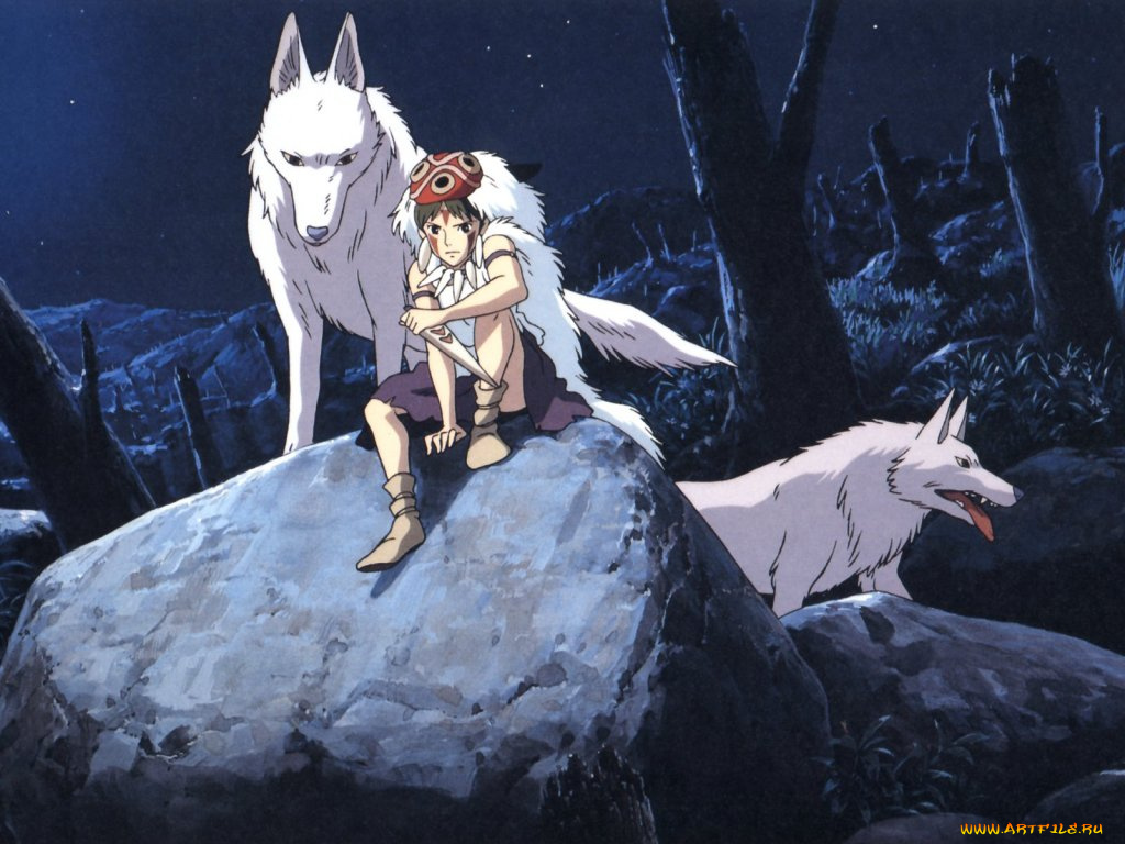 аниме, mononoke, hime