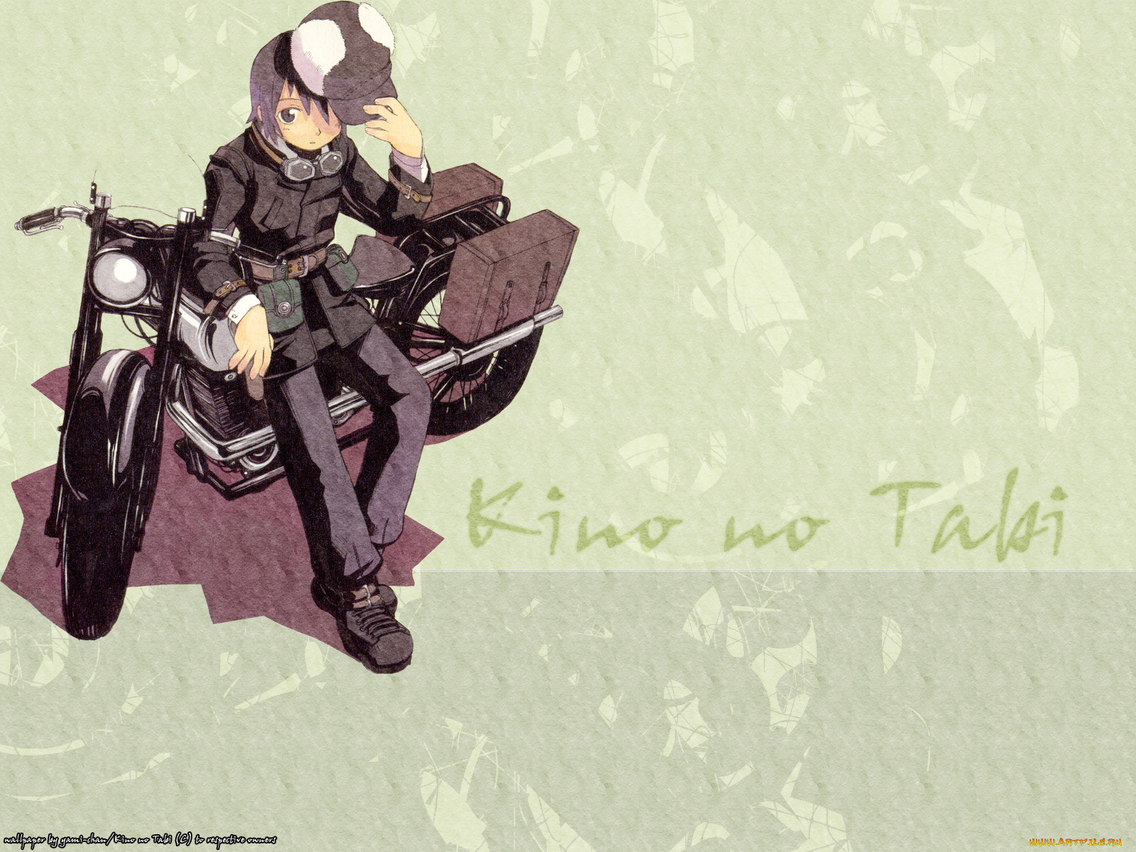 аниме, kino, no, tabi